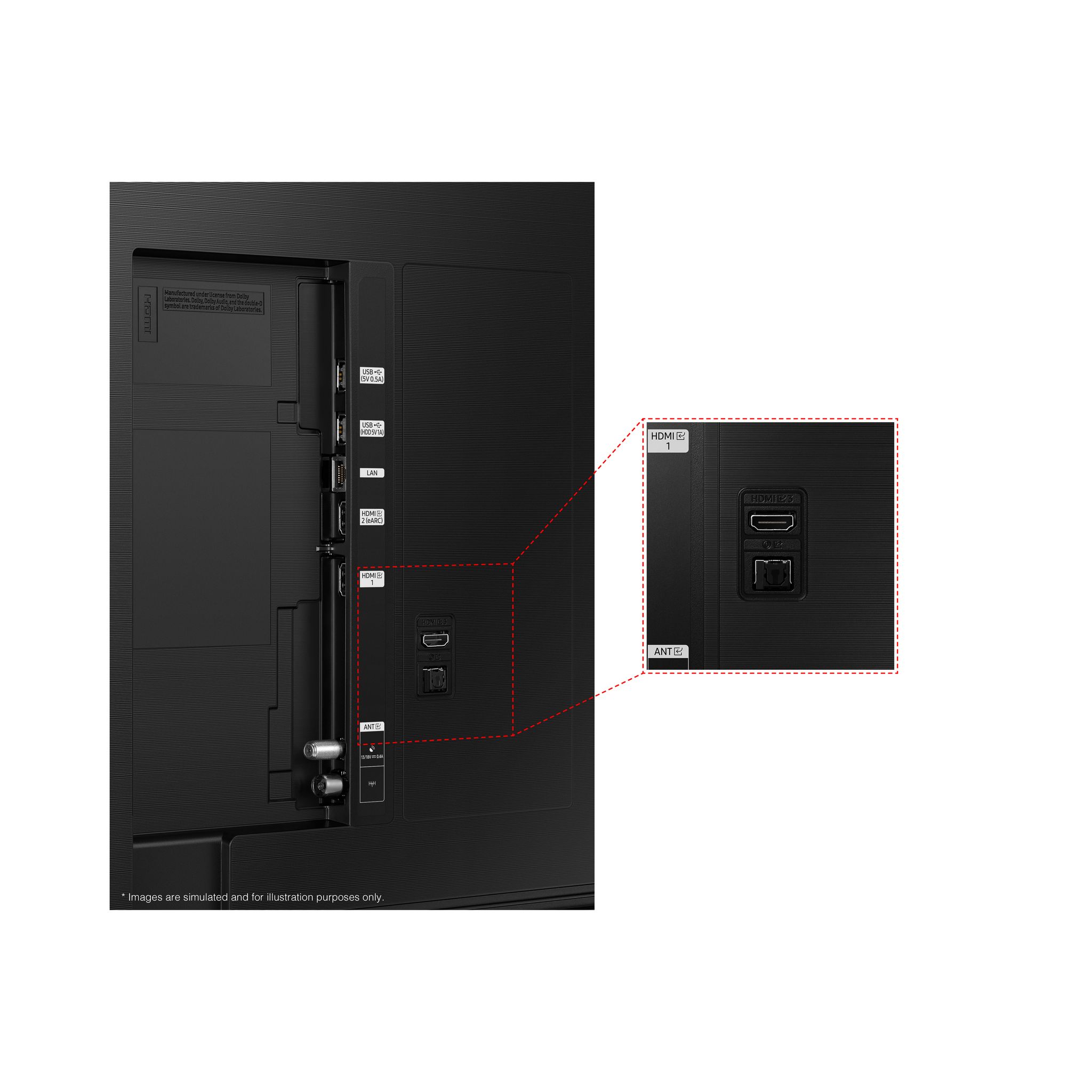 Voir la diapositive 5 : SAMSUNG TV LED UE50BU8505 2022 4K Crystal UHD, 127 cm Smart TV