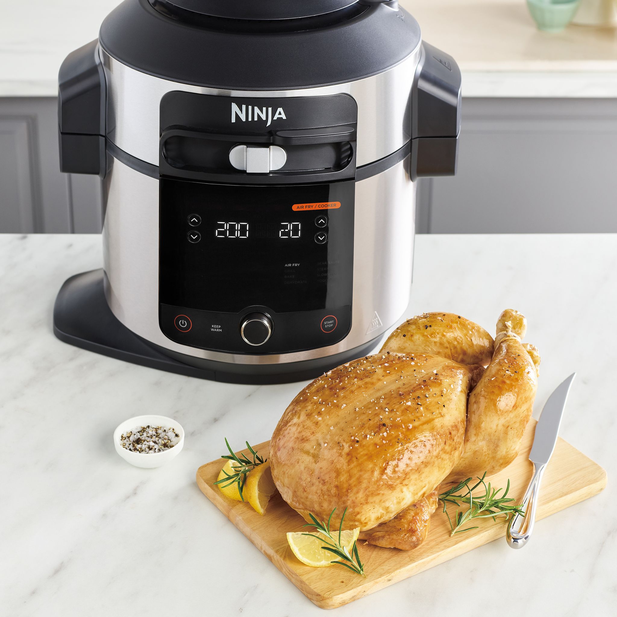 Voir la diapositive 5 : NINJA Multicuiseur Foodi OL550EU - Gris