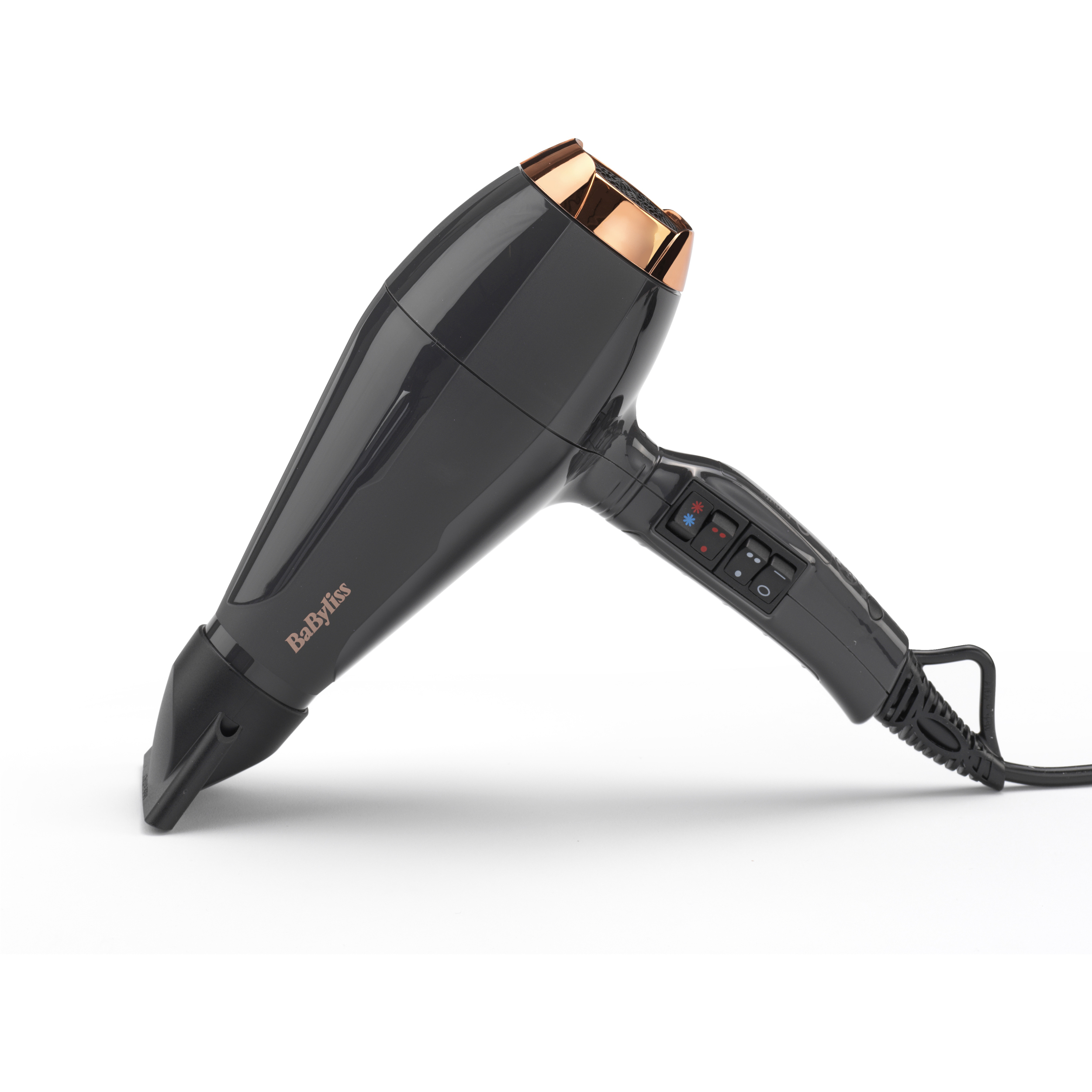 Voir la diapositive 2 : BABYLISS Sèche cheveux professionnel avec diffuseur 6719DE - Noir