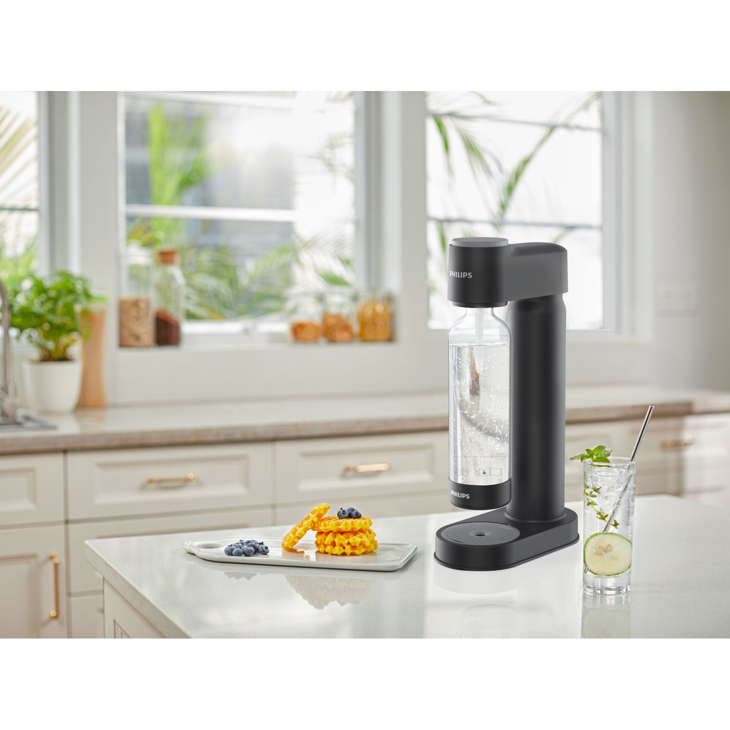 Voir la diapositive 2 : PHILIPS Pack machine à soda ADD4901BK - Noir