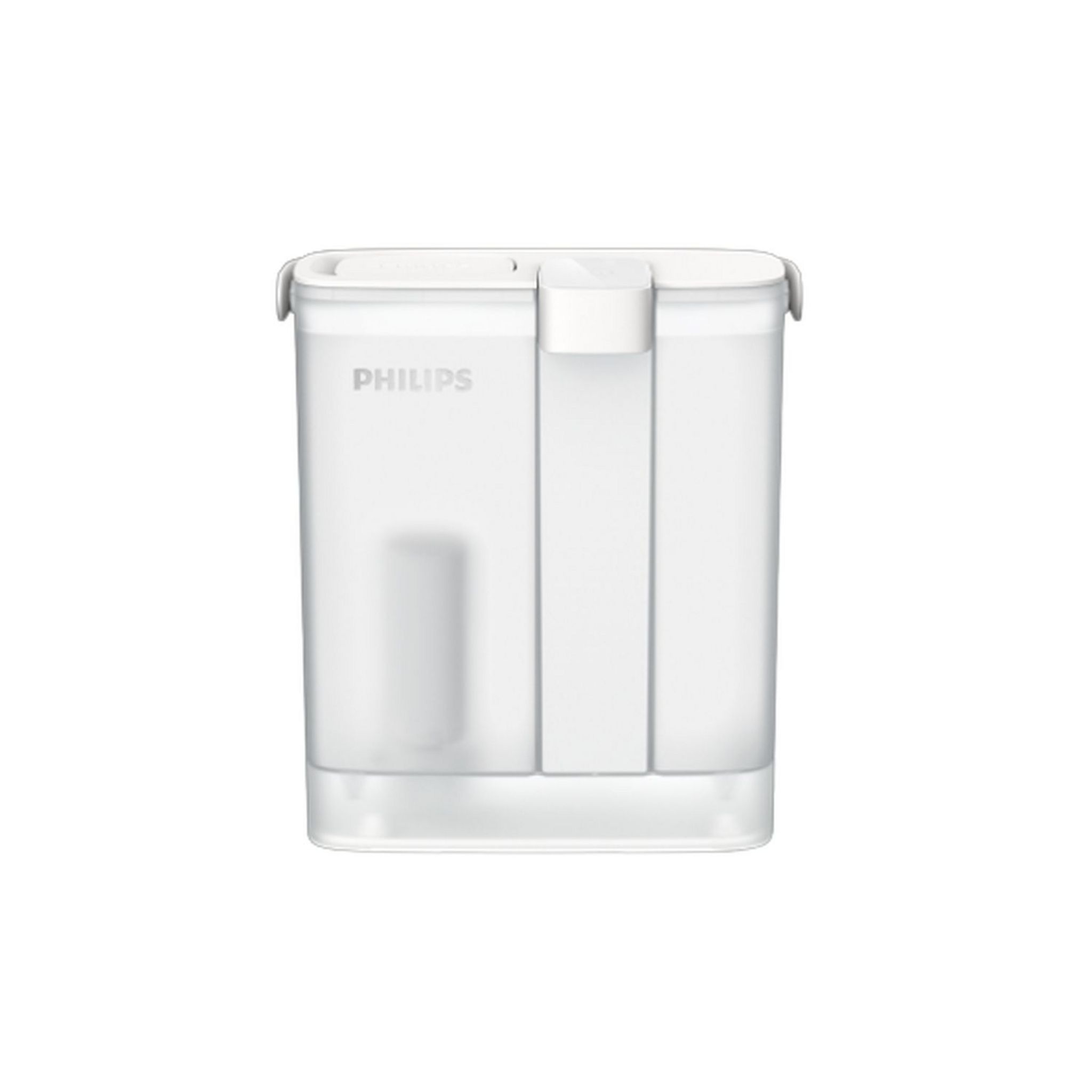 Voir la diapositive 2 : PHILIPS Carafe filtrante instantanée AWP2980 - Blanc