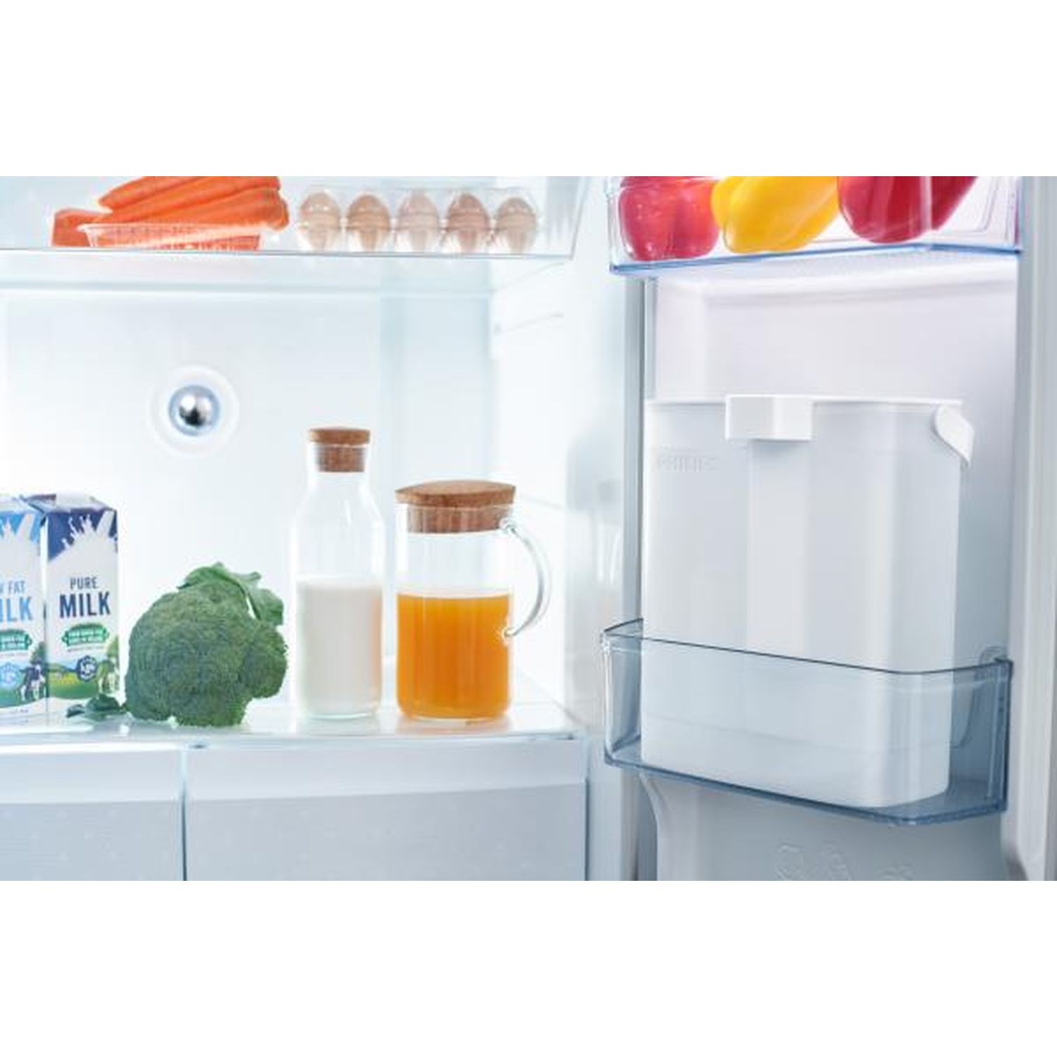 Voir la diapositive 4 : PHILIPS Carafe filtrante instantanée AWP2980 - Blanc