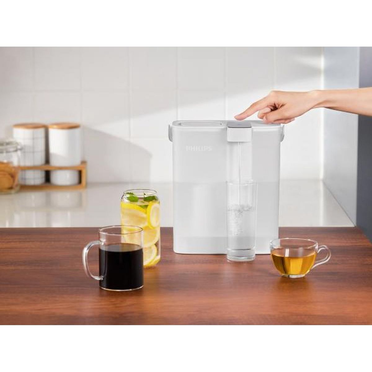 PHILIPS Carafe filtrante instantanée AWP2980 - Blanc