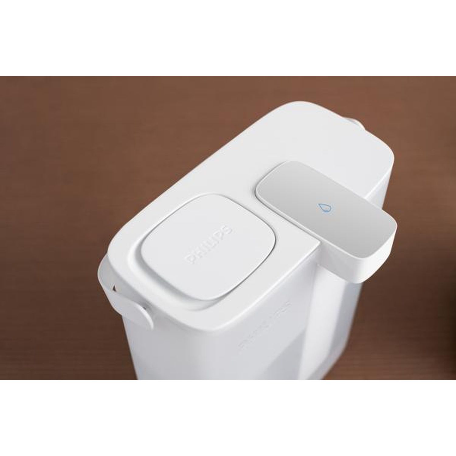 Voir la diapositive 7 : PHILIPS Carafe filtrante instantanée AWP2980 - Blanc