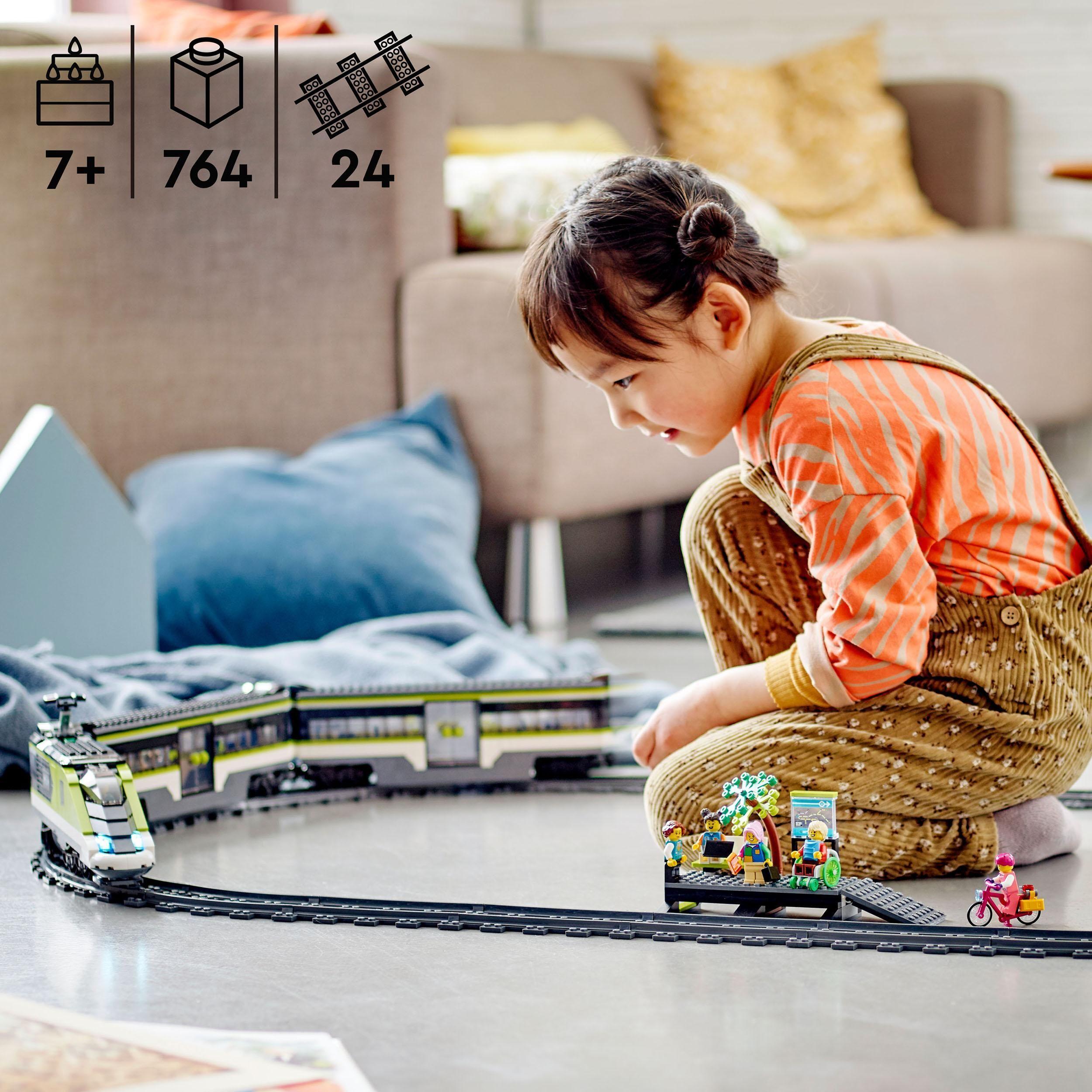 Voir la diapositive 6 : LEGO City 60337 Le Train de Voyageurs Express - Jeu Télécommandé - Garçon ou Fille 7 ans