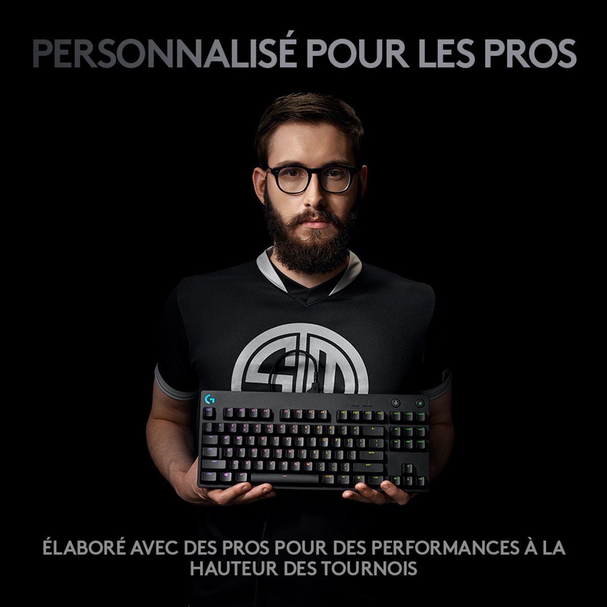 LOGITECH Clavier Gaming PRO NR - Noir