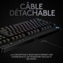 Voir la diapositive 6 : LOGITECH Clavier Gaming PRO NR - Noir