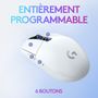 Voir la diapositive 6 : LOGITECH Souris G305 Gaming BC - Blanc