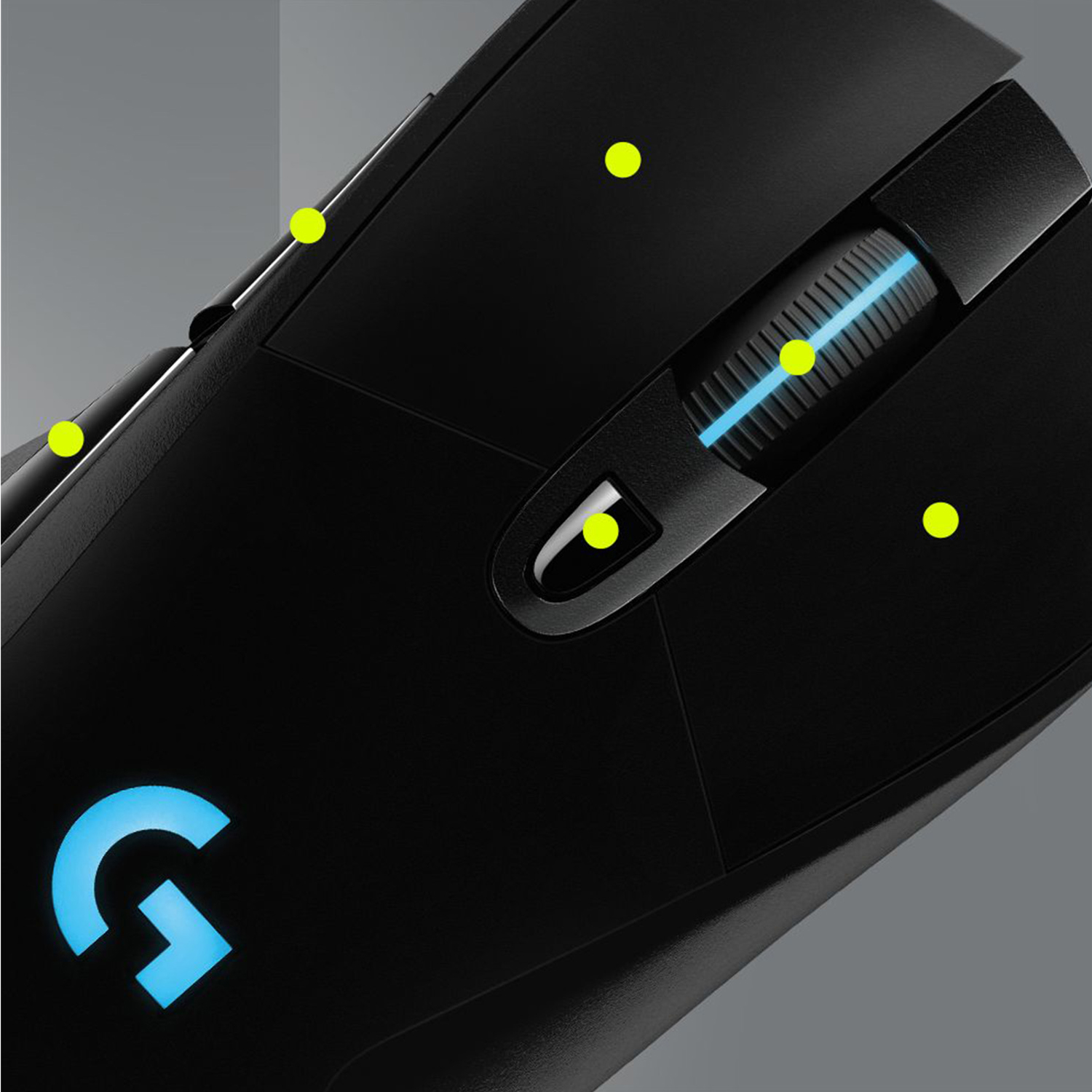 Voir la diapositive 5 : LOGITECH Souris G703 Gaming NR - Noir