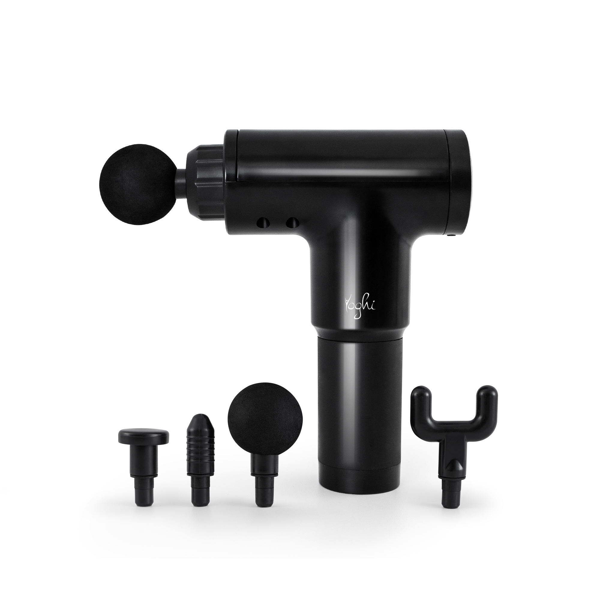 Voir la diapositive 3 : YOGHI Pistolet de massage BEGUN LITE - Noir