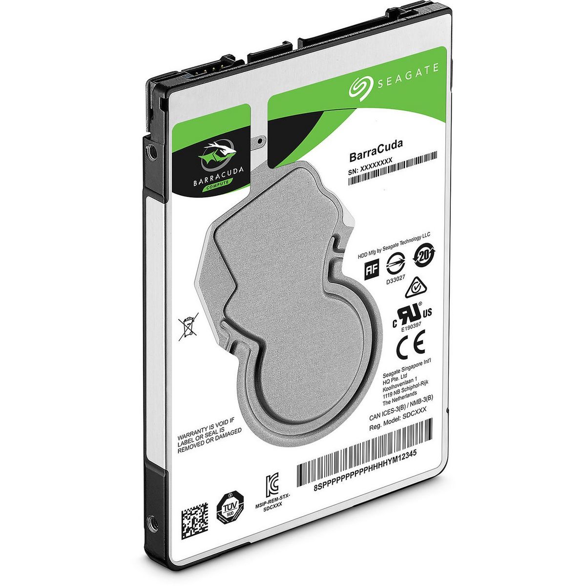 SEAGATE Disque dur interne 2.5 BRCUDA 2TO