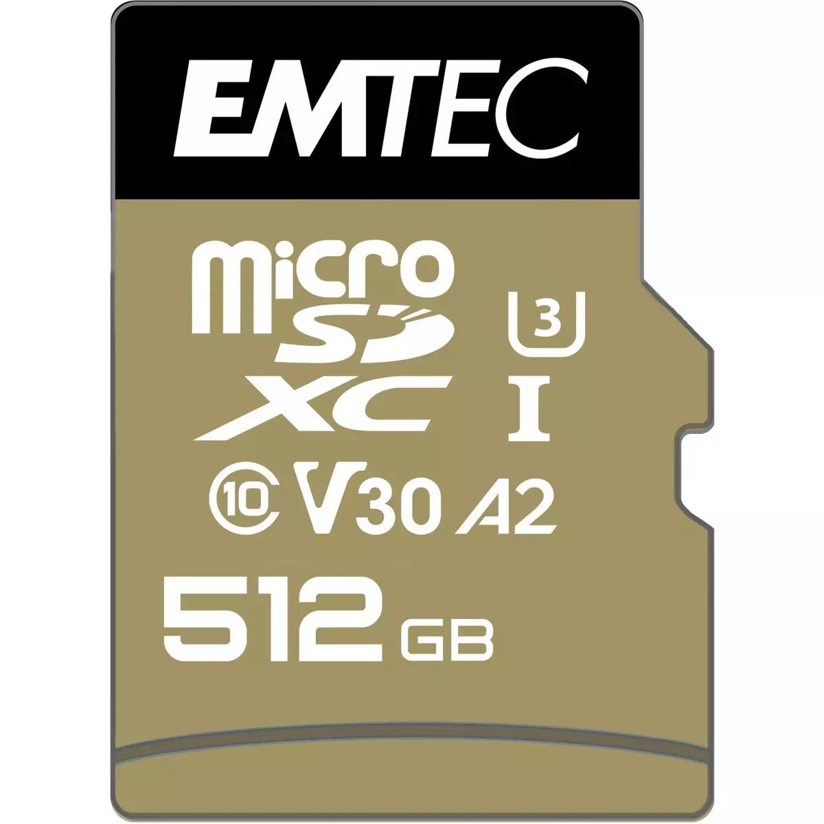 EMTEC Carte mémoire MSD 512GO UHS-I U3 V30 pas cher 