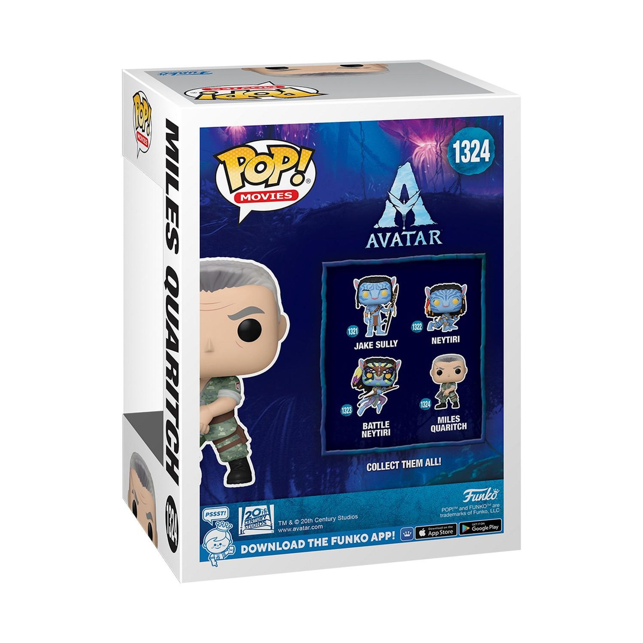 Voir la diapositive 3 : FUNKO Figurine Miles Quaritch - Avatar
