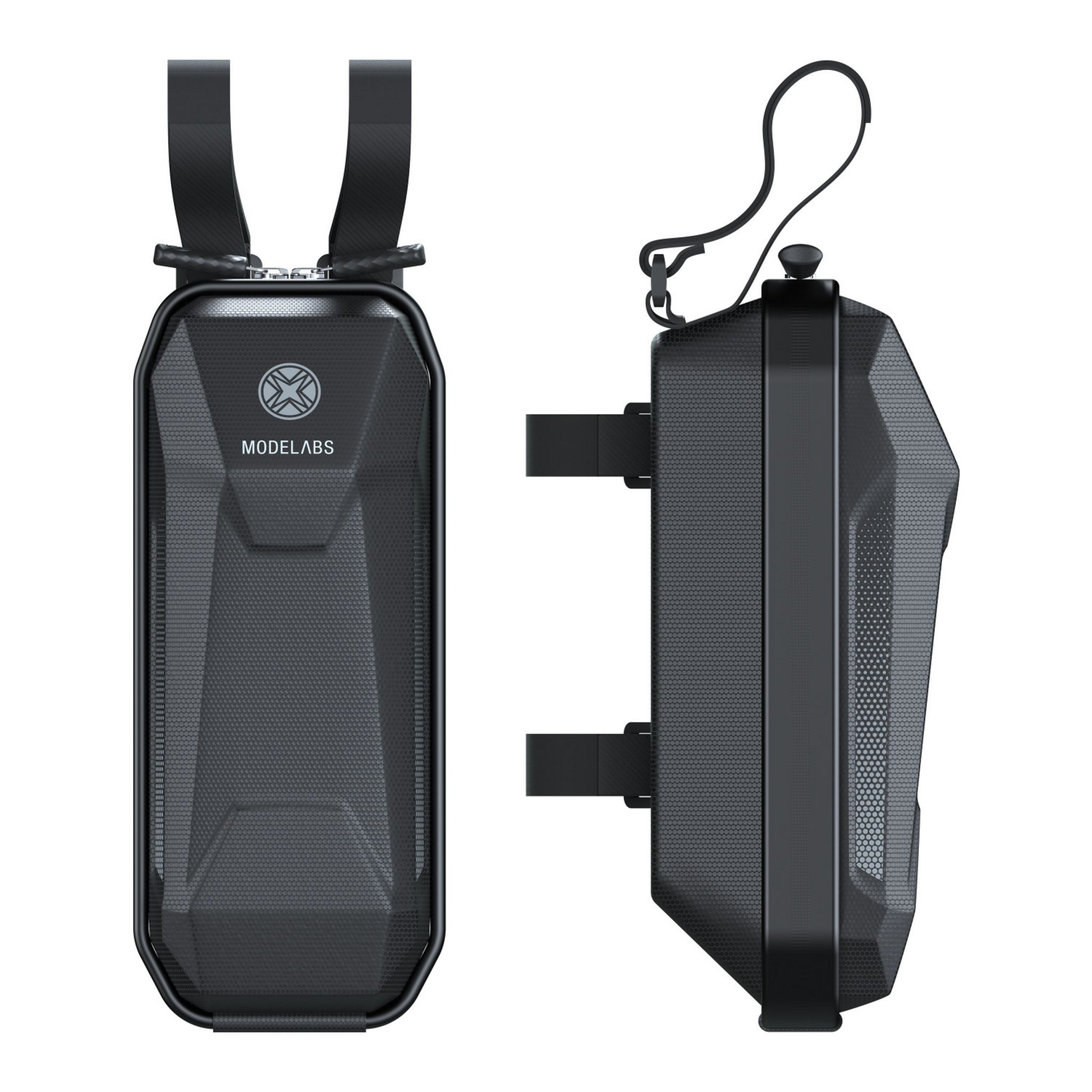 Voir la diapositive 3 : CASR Sacoche pour trottinette - Noir