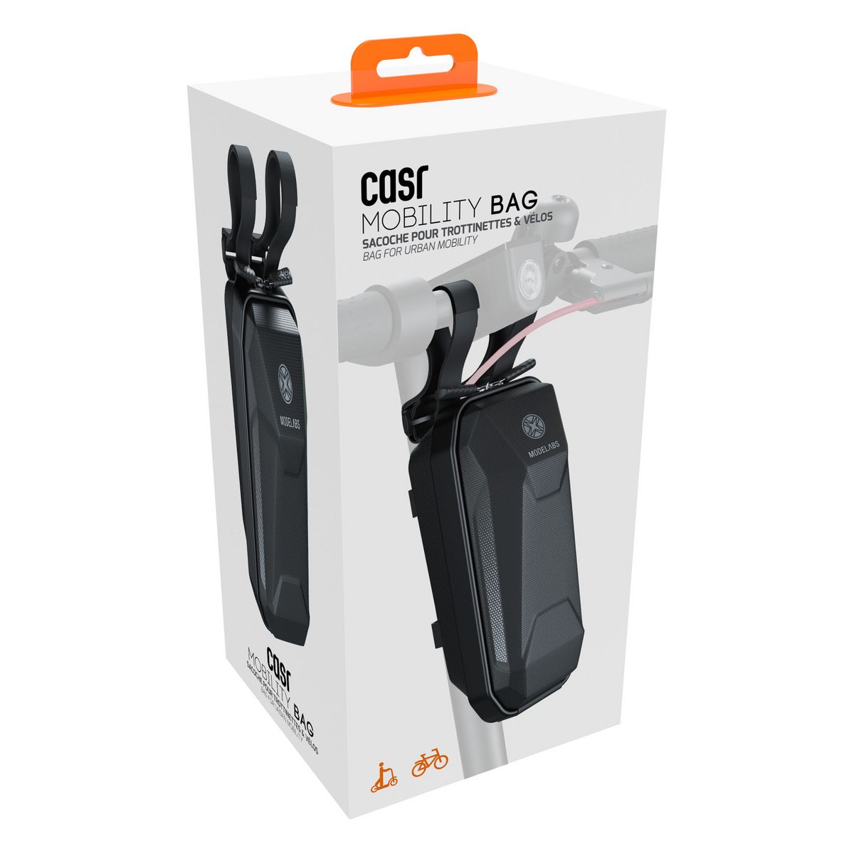 CASR Sacoche pour trottinette - Noir