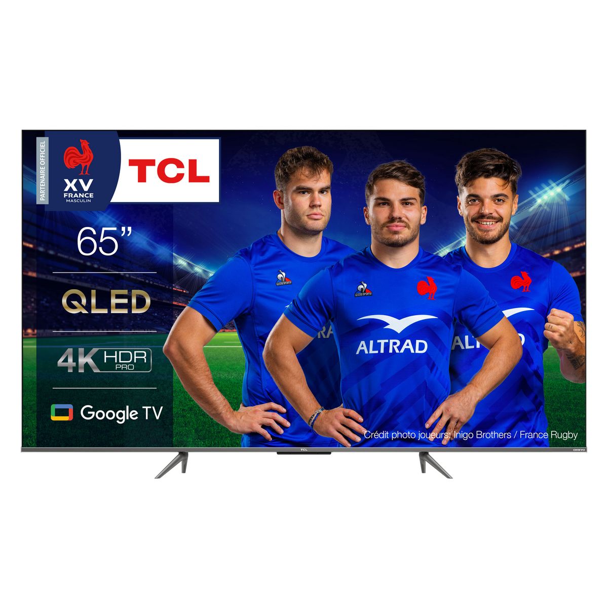 TCL TV QLED Ultra HD 65C635 165 cm Google TV & Game Master