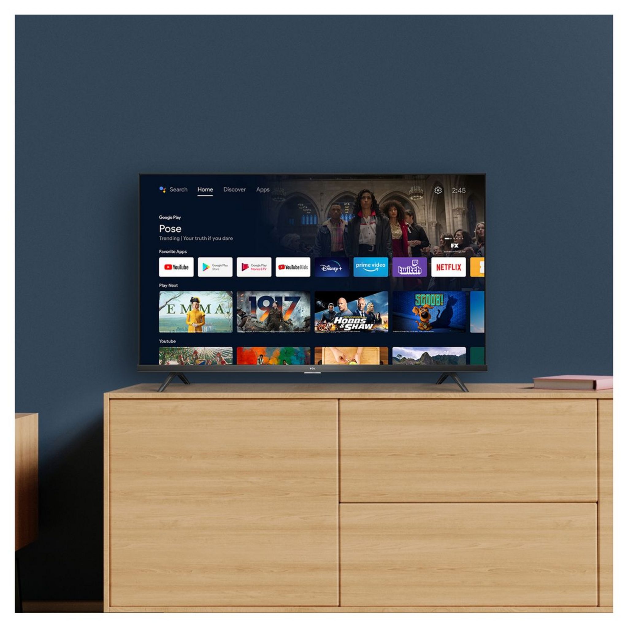 Voir la diapositive 3 : TCL TV LED HD 32S6201 81 cm Android TV