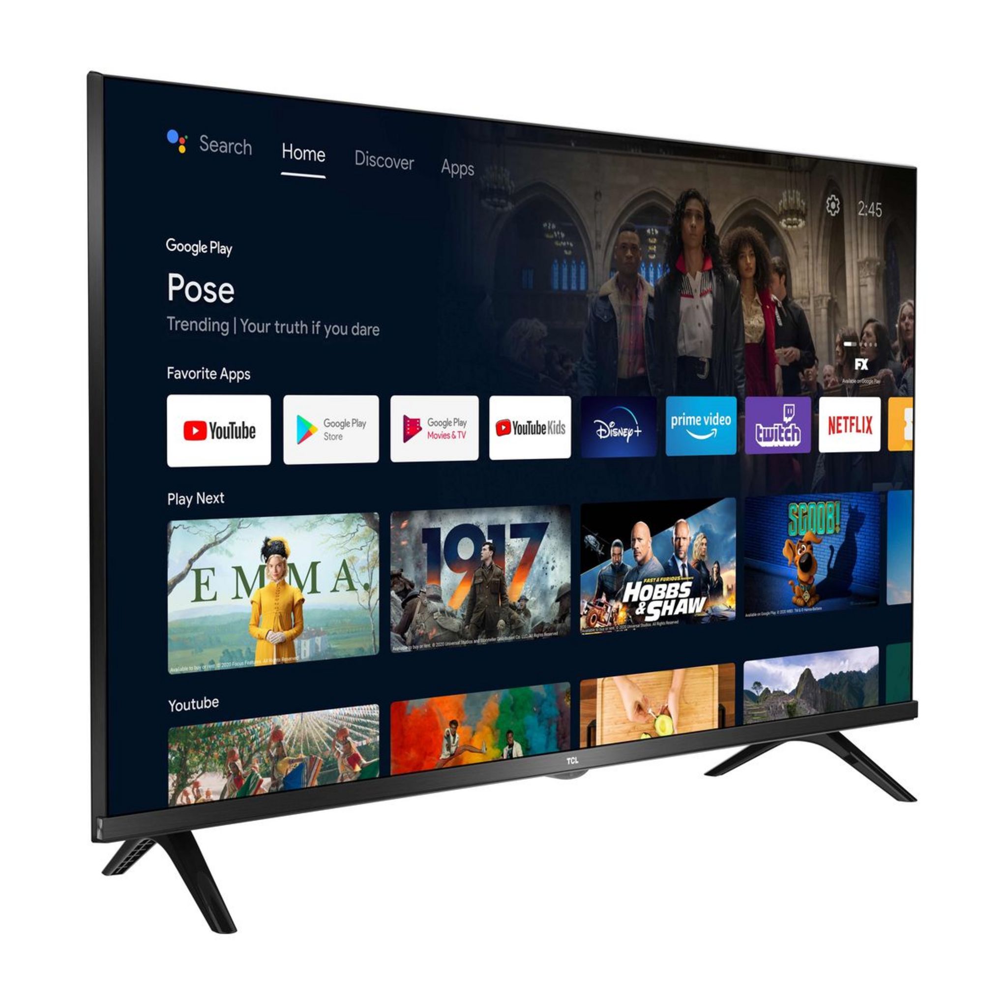 Voir la diapositive 6 : TCL TV LED HD 32S6201 81 cm Android TV