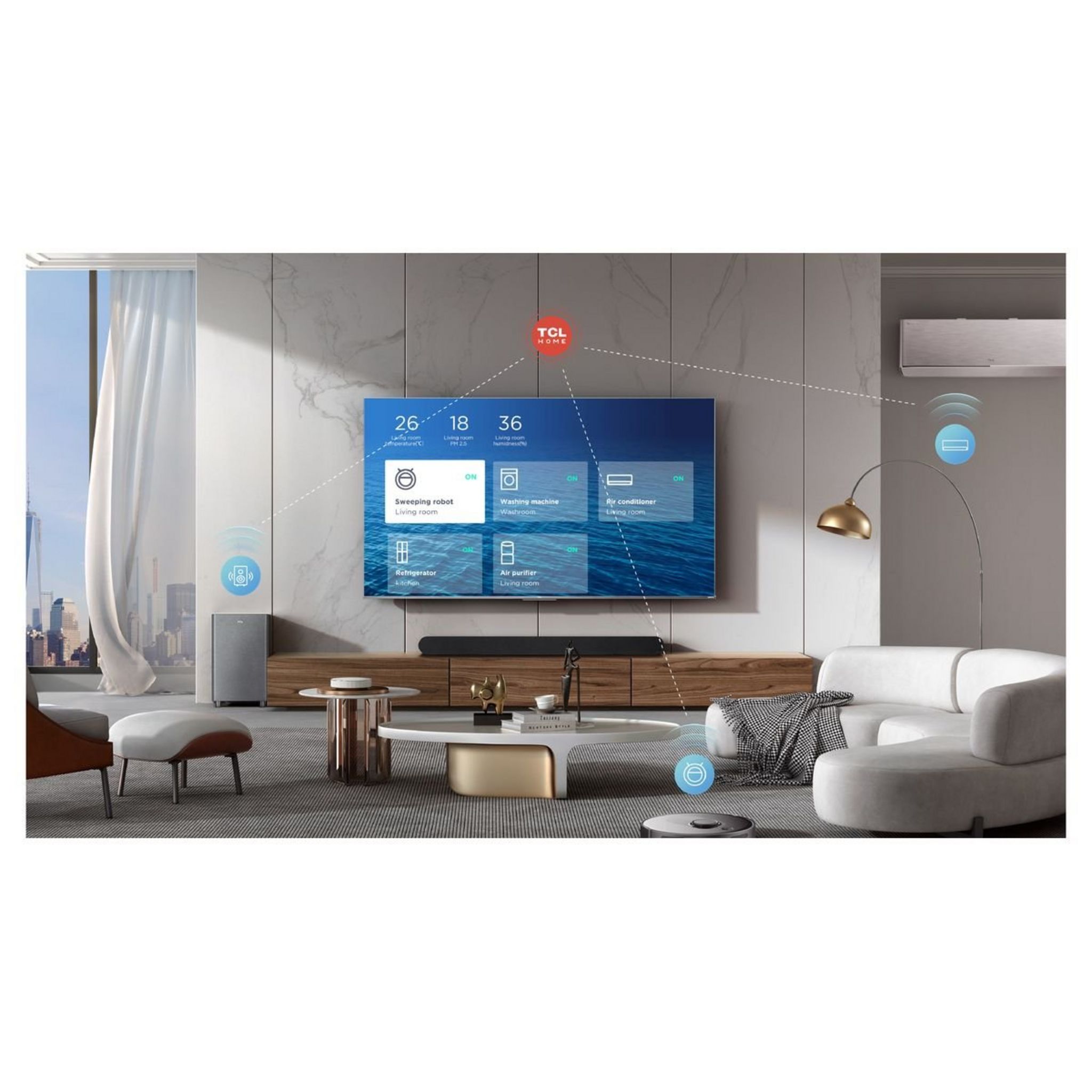 Voir la diapositive 2 : TCL 55C735 TV QLED Ultra HD 139 cm Google TV