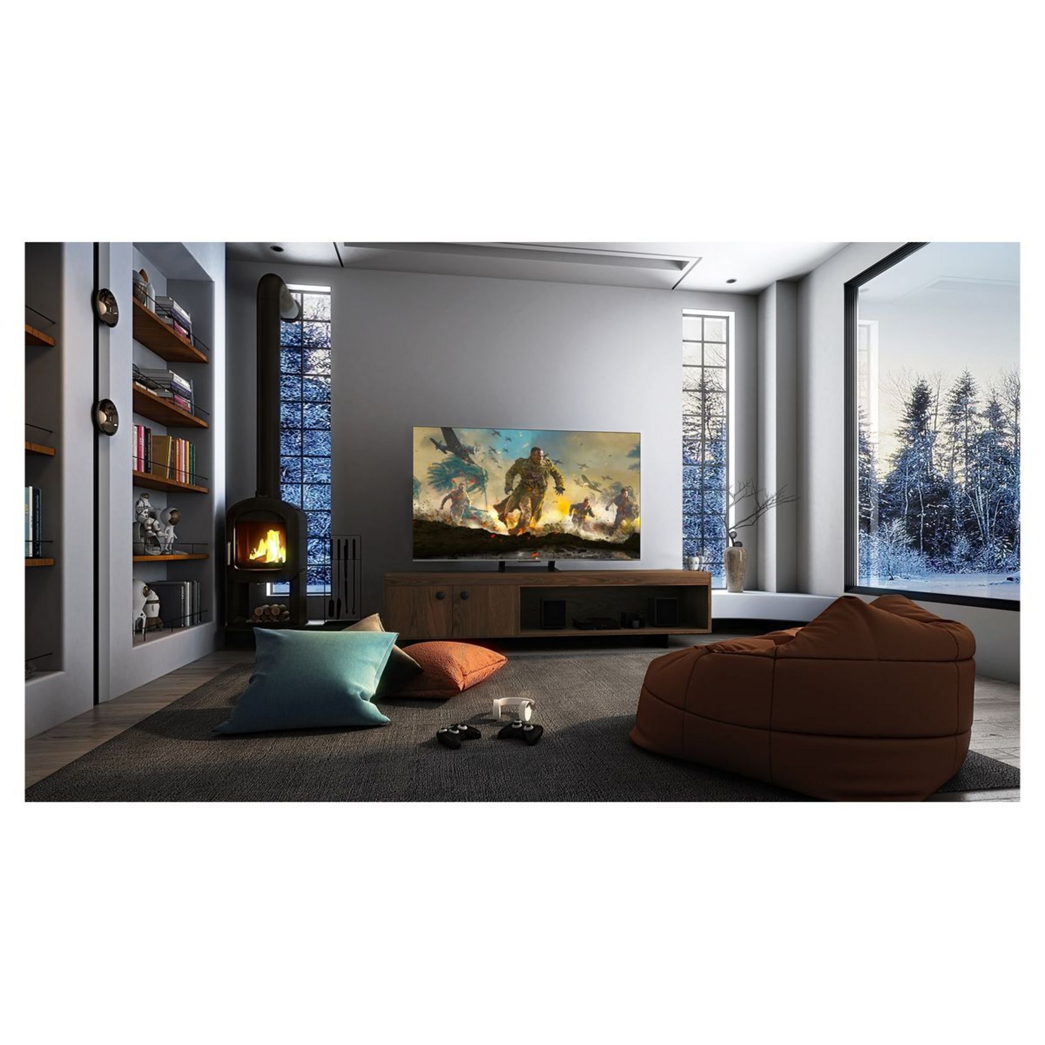 Voir la diapositive 4 : TCL 55C735 TV QLED Ultra HD 139 cm Google TV