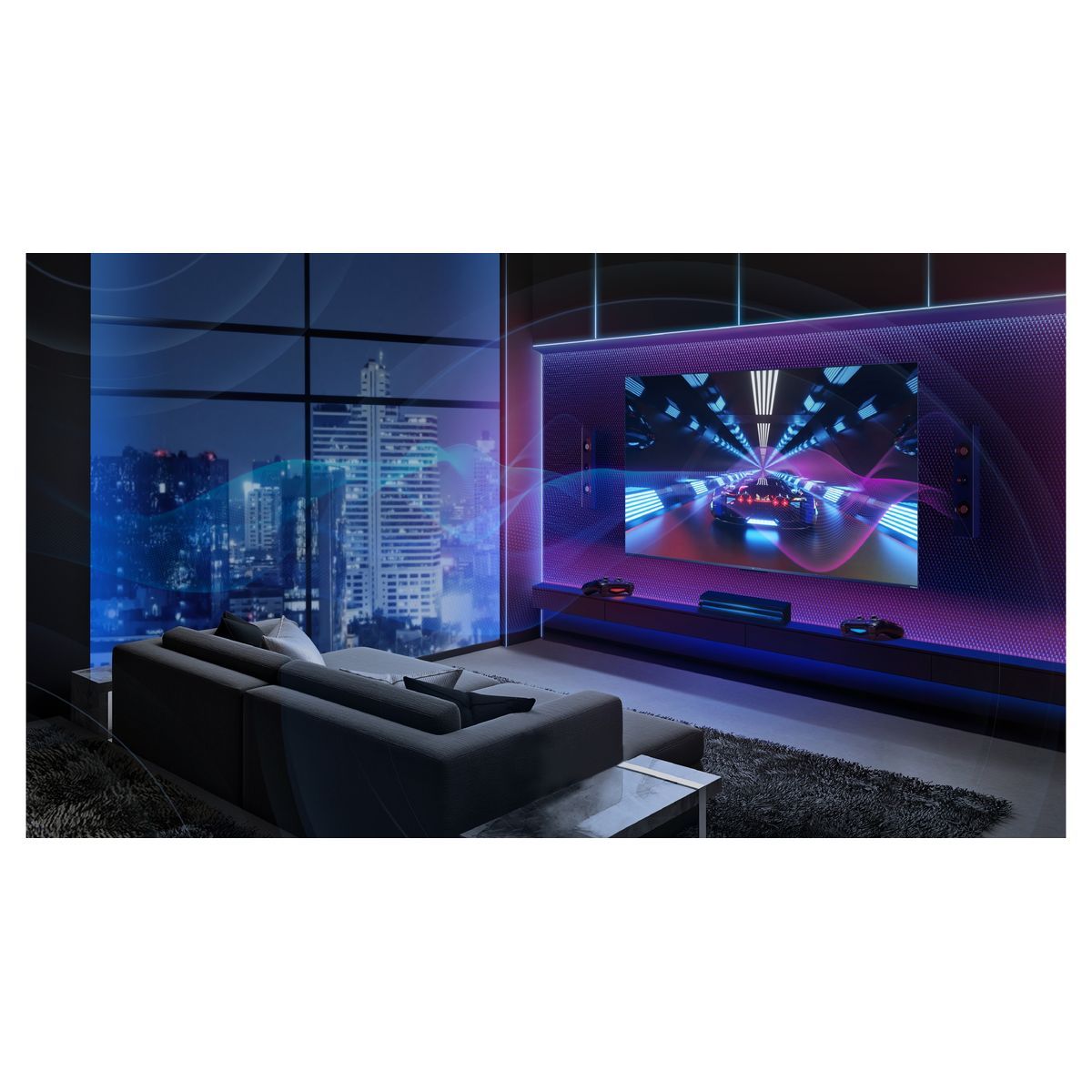 TCL 55C735 TV QLED Ultra HD 139 cm Google TV