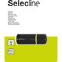 Voir la diapositive 2 : SELECLINE Clé USB 32GO C160 NR/VRT - Noir et vert