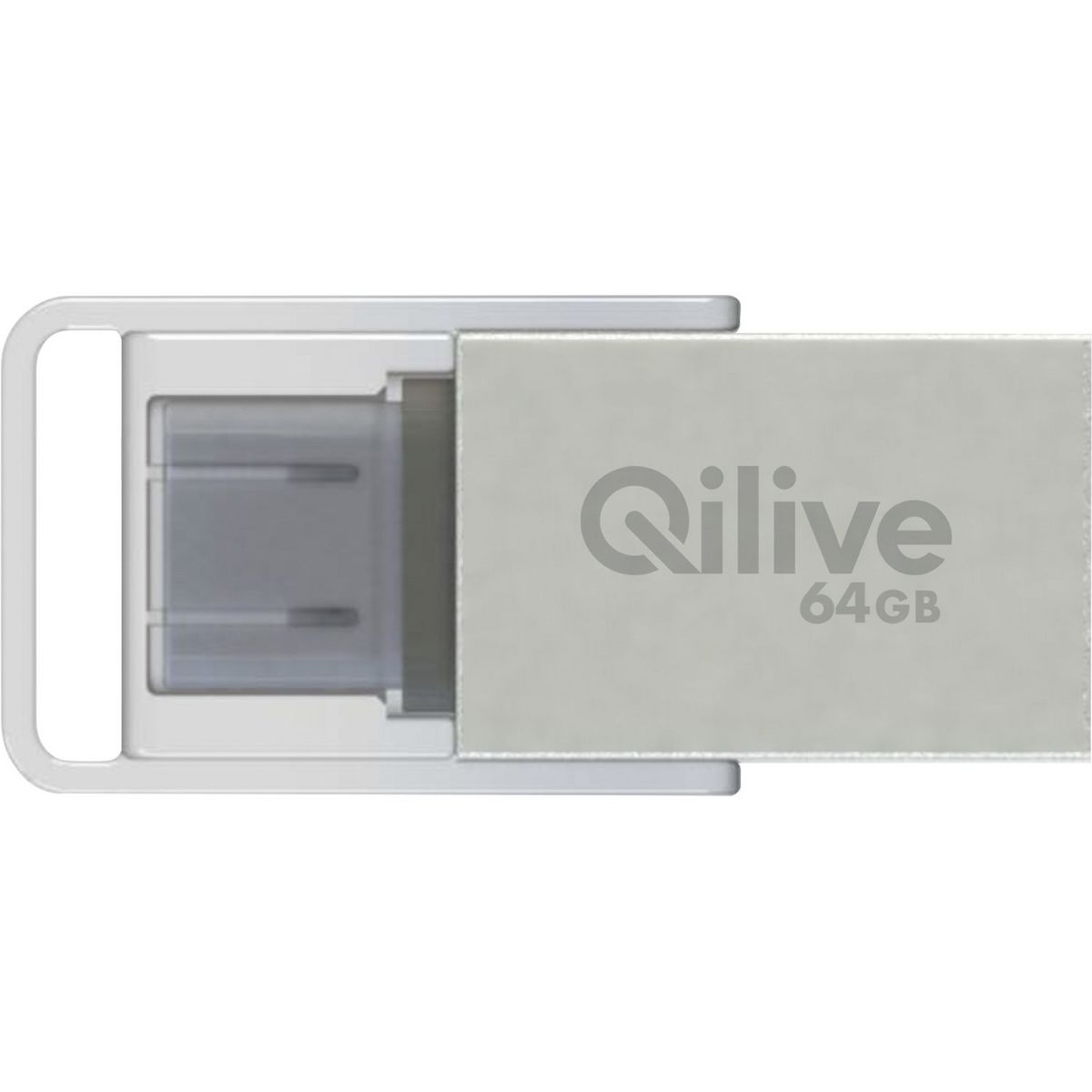 QILIVE Clé USB 64 3.2 DUAL T270 - Beige