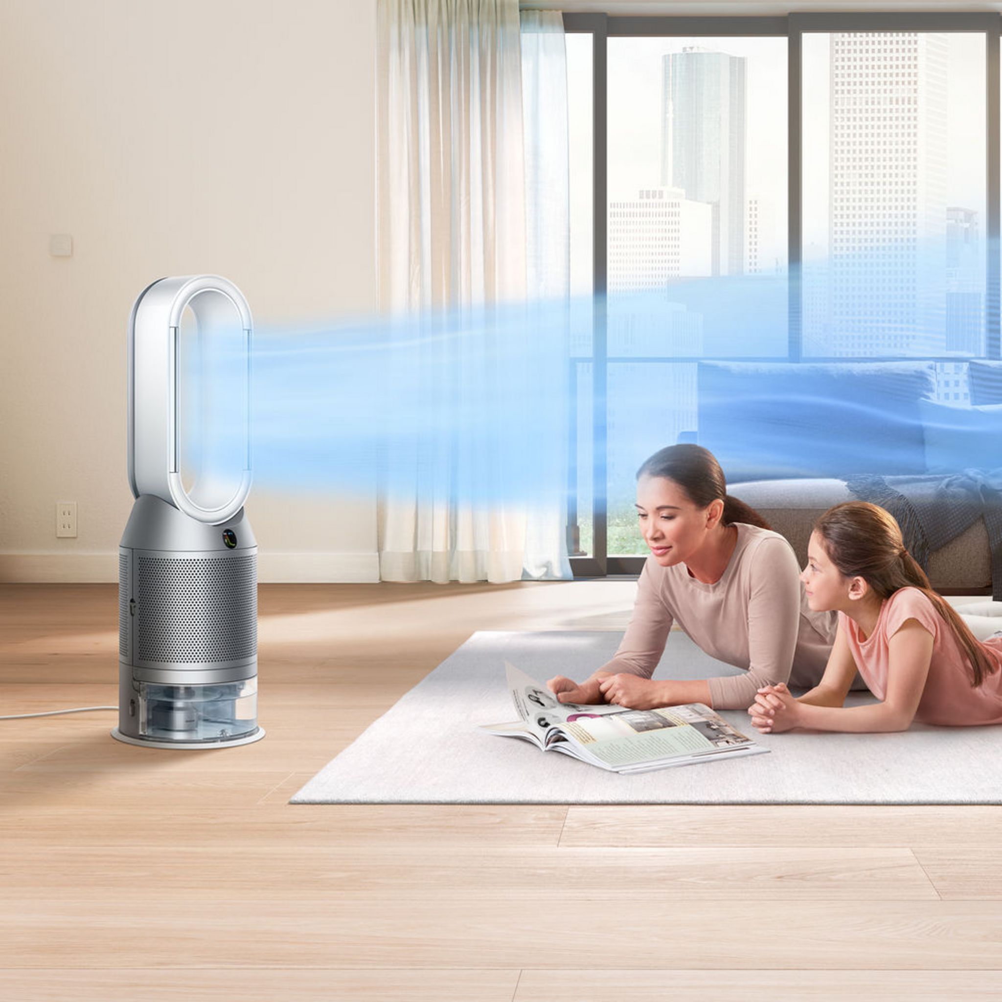 Voir la diapositive 9 : DYSON Purificateur PH3A - Gris