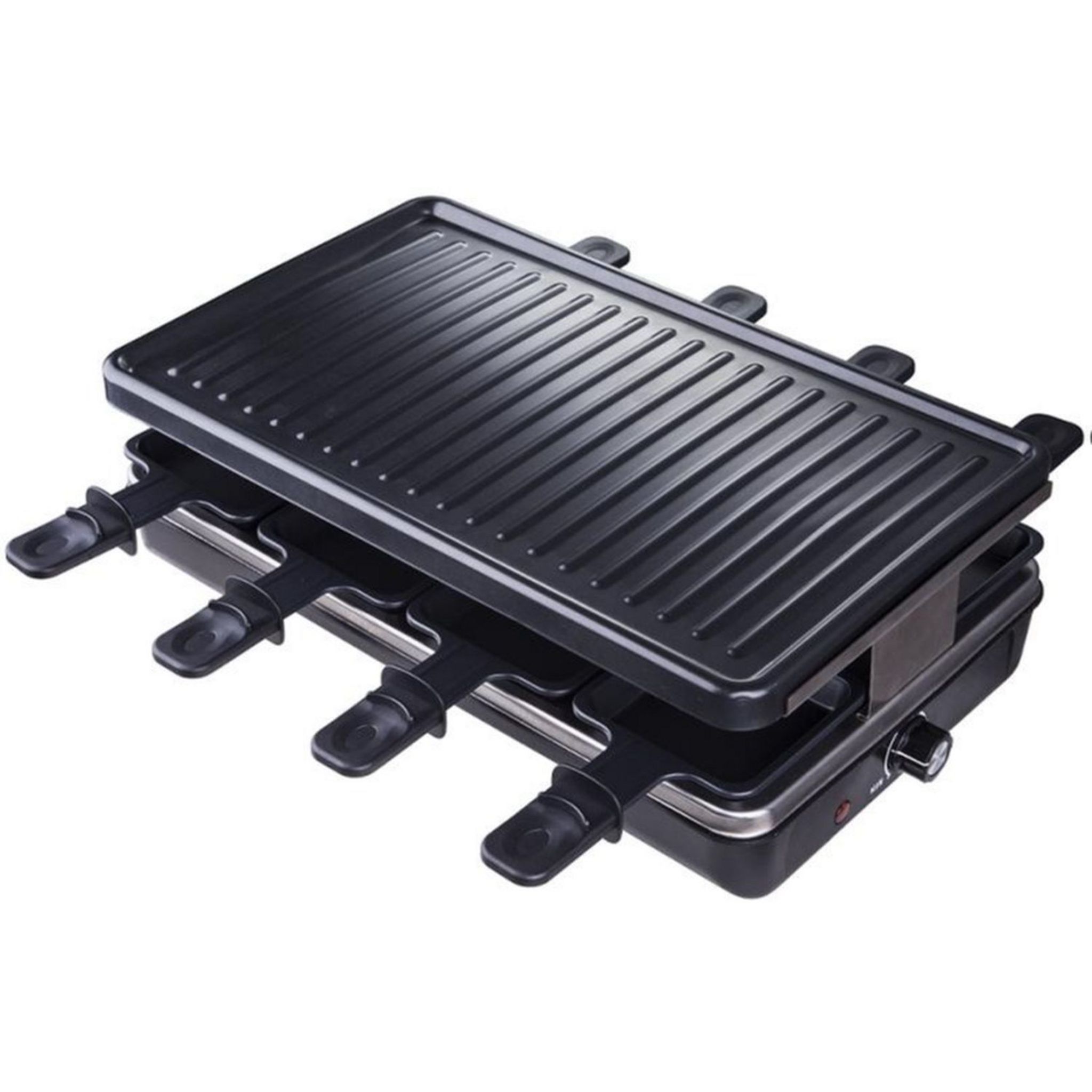 SILVERSTYLE Appareil à raclette 8 personnes 2619 - Noir