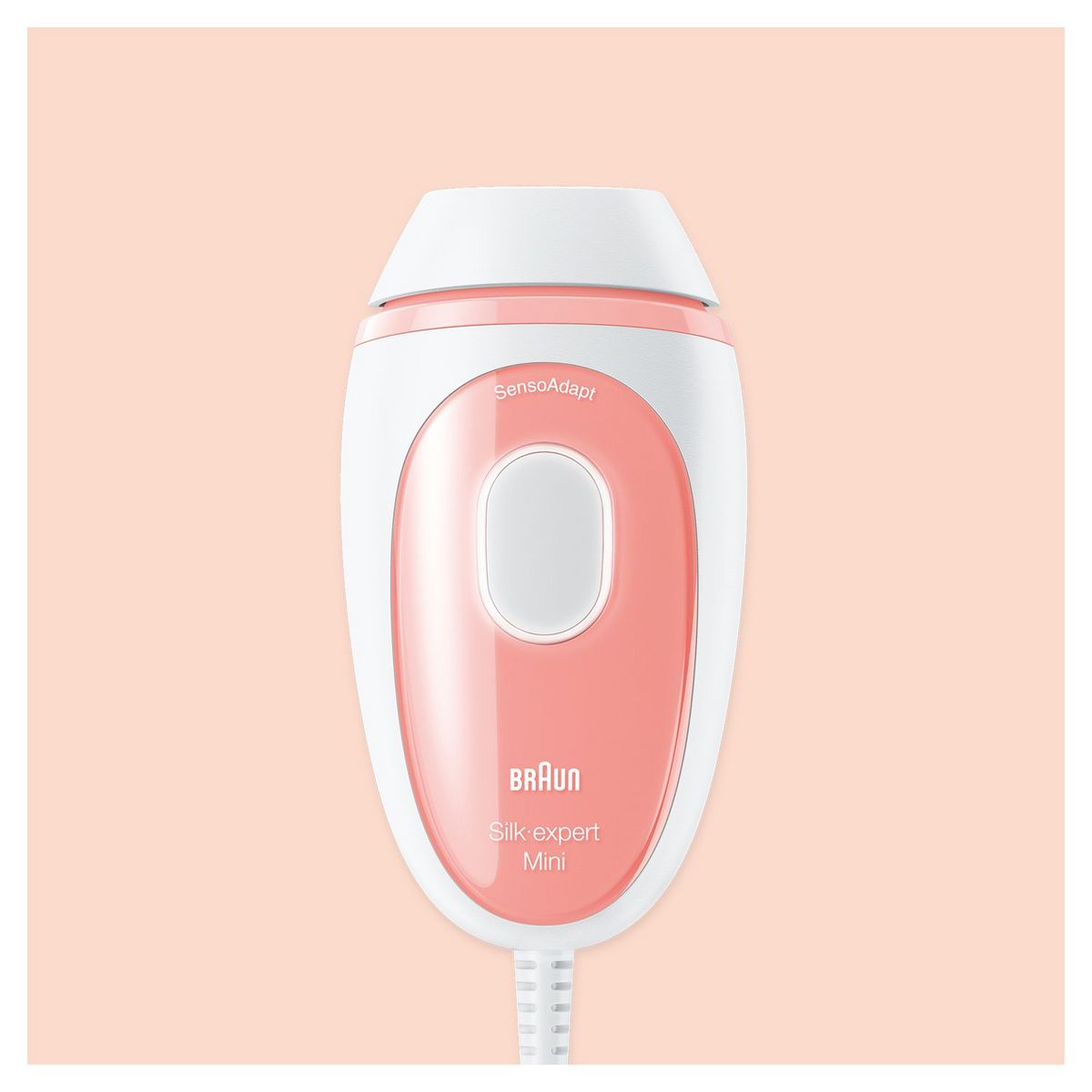 BRAUN Épilateur à la lumière pulsée PL1000 corps et visage - Rose