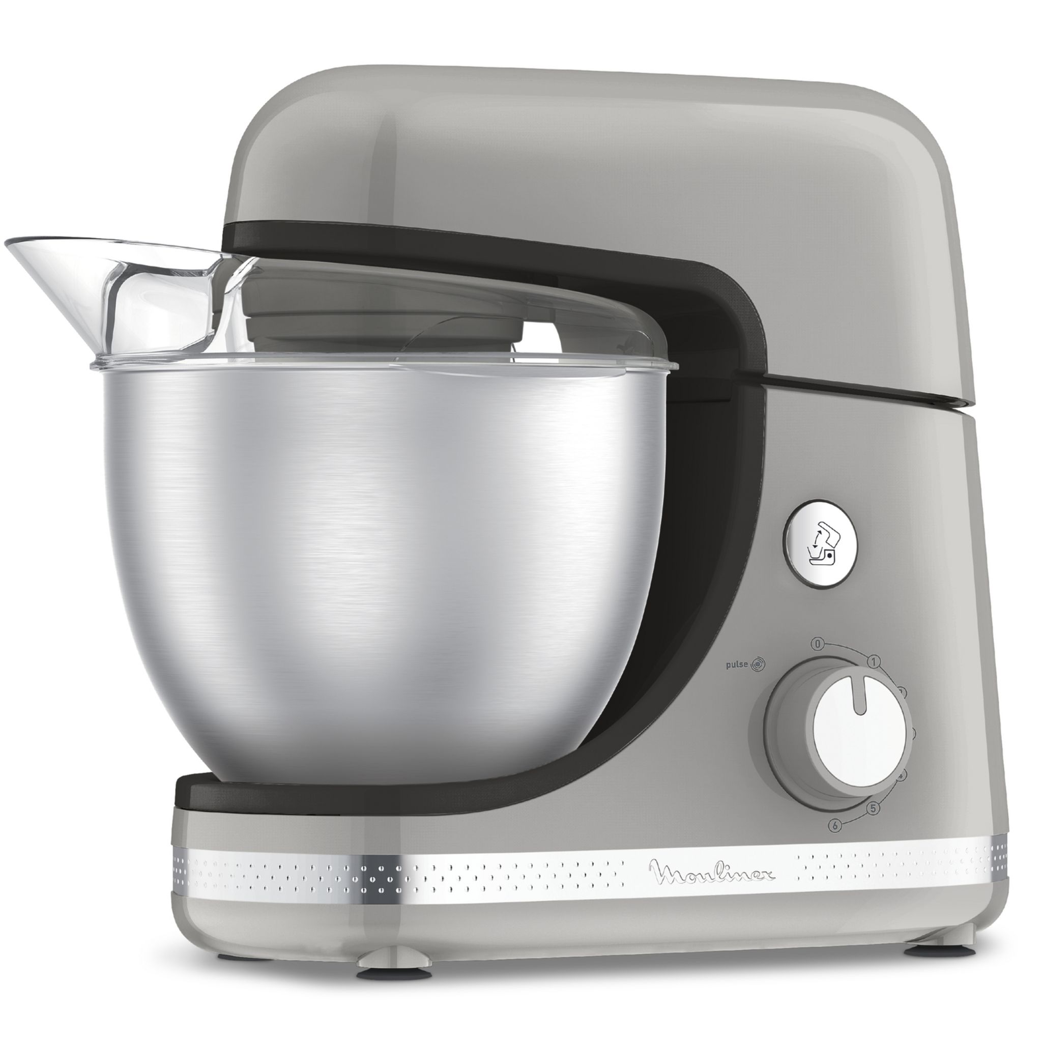 Voir la diapositive 6 : MOULINEX Robot pâtissier QA250E10 - Gris