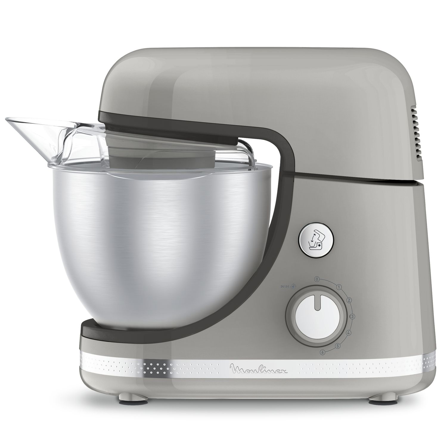 Voir la diapositive 8 : MOULINEX Robot pâtissier QA250E10 - Gris