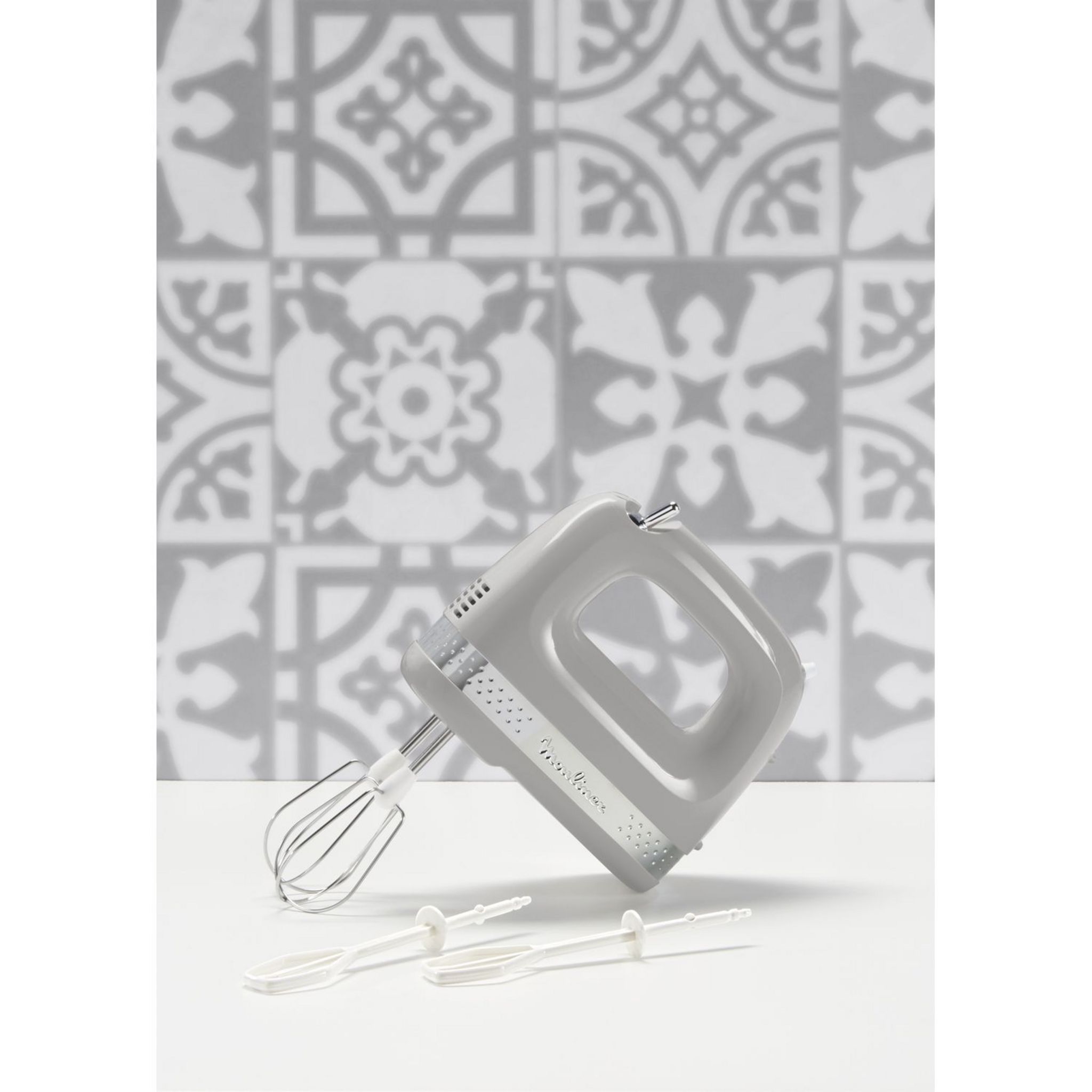 Voir la diapositive 3 : MOULINEX Batteur électrique Soleil HM211E10 - Gris