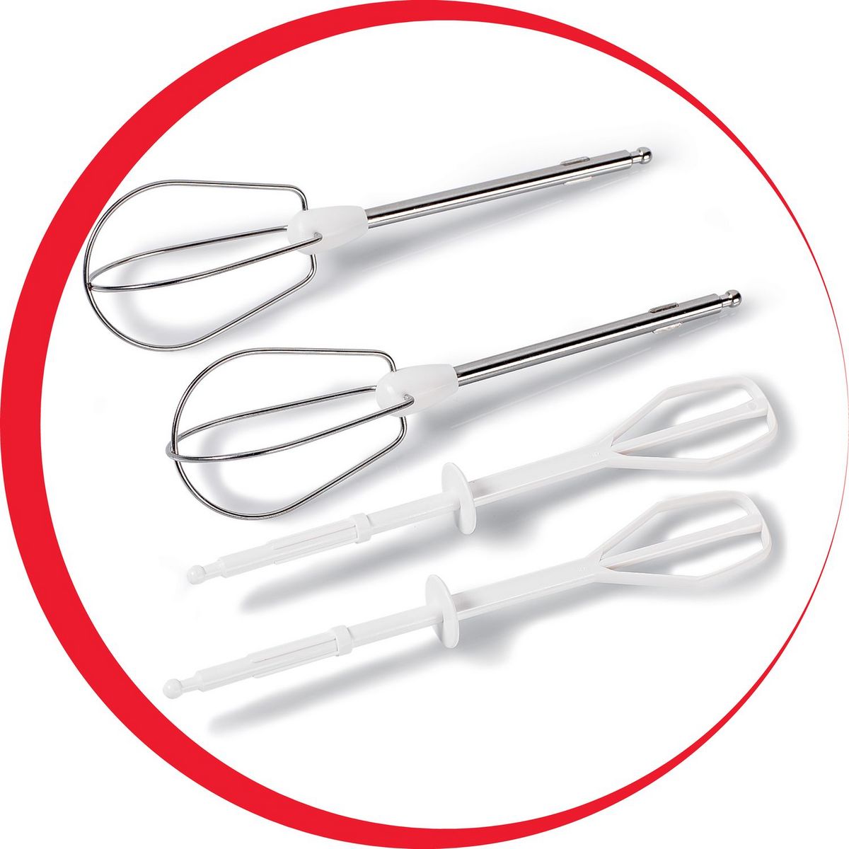 MOULINEX Batteur électrique Soleil HM211E10 - Gris