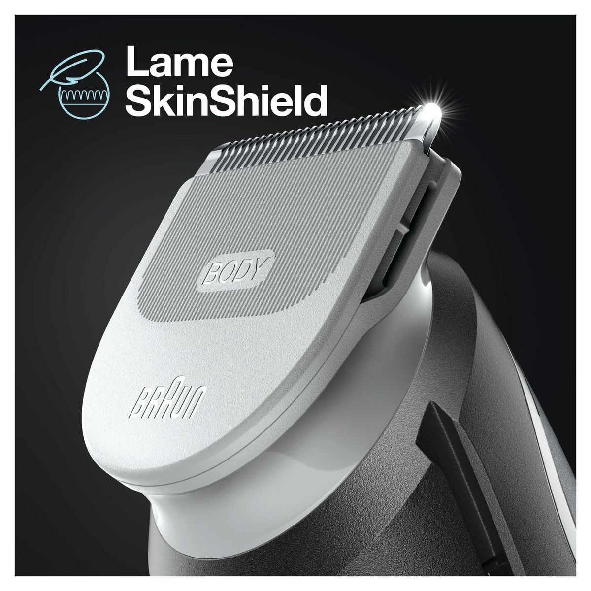 BRAUN Tondeuse corps BG3340 - Noir