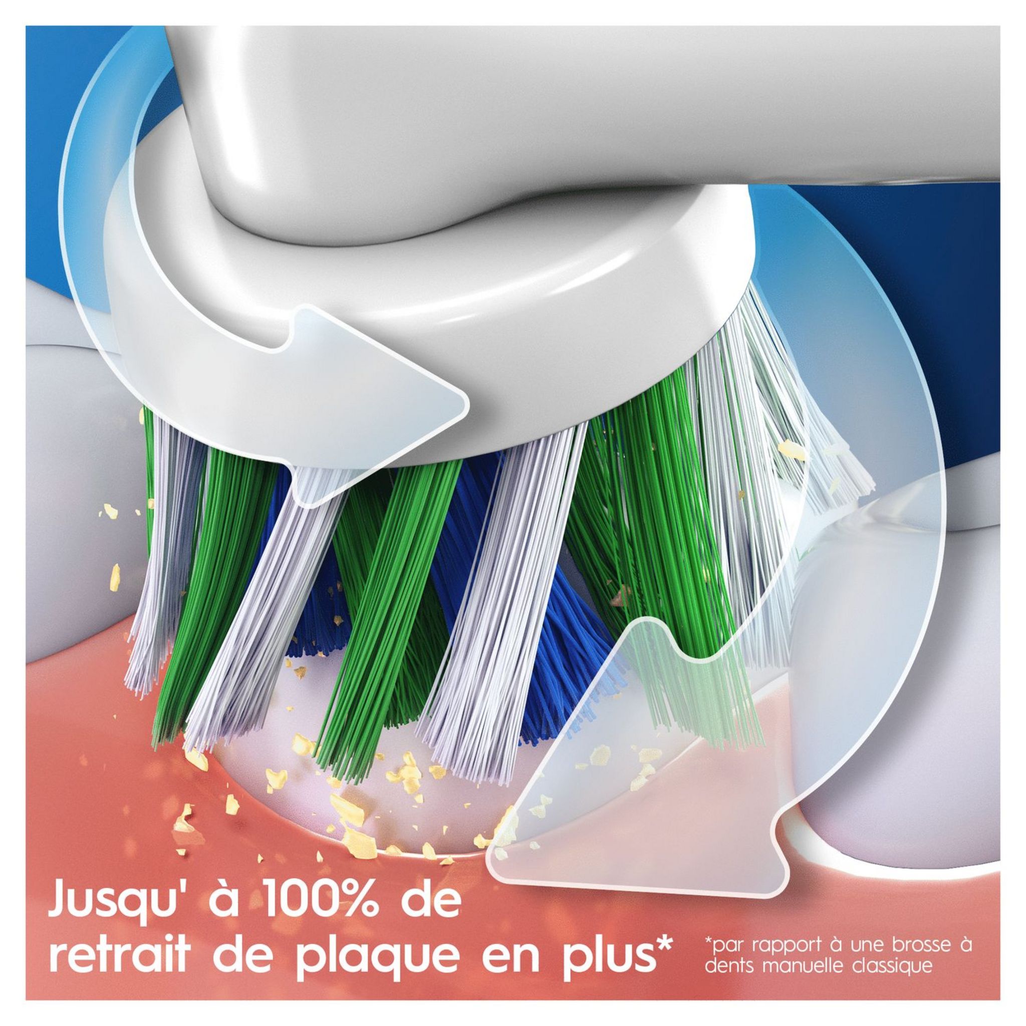 Voir la diapositive 5 : ORAL-B Brosse à dents électrique Vitality PRO - Lila