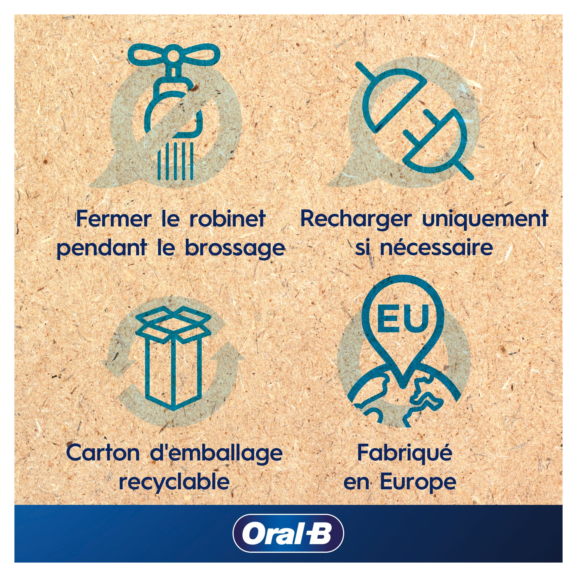 Voir la diapositive 12 : ORAL-B Brosse à dents électrique Vitality PRO - Noir
