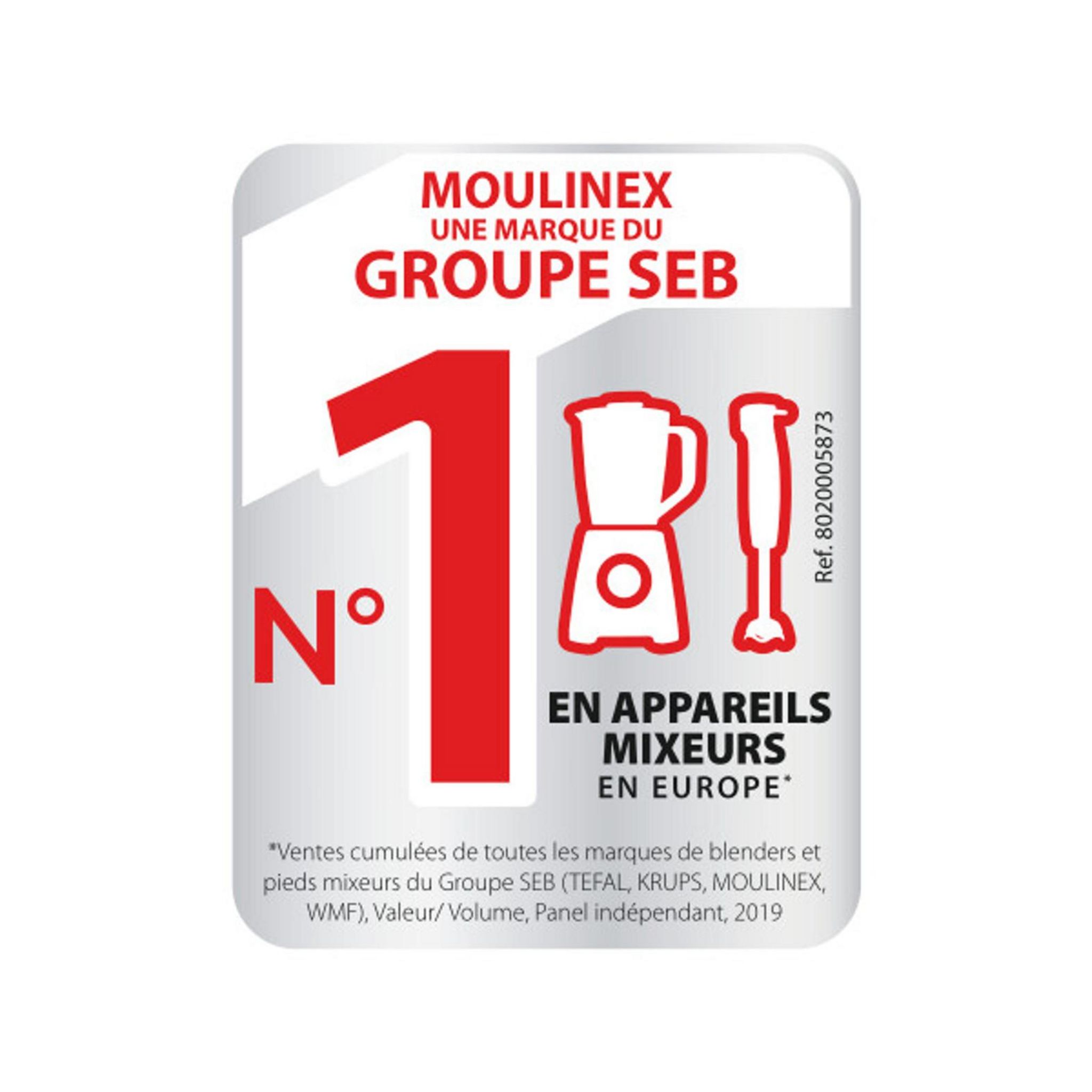 Voir la diapositive 12 : MOULINEX Blender bol en verre blendforce LM439D10 - Gris