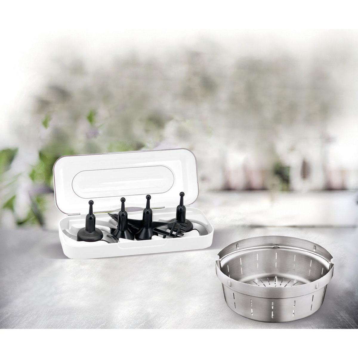 MOULINEX Robot cuiseur multifonction YY4968FG - Blanc