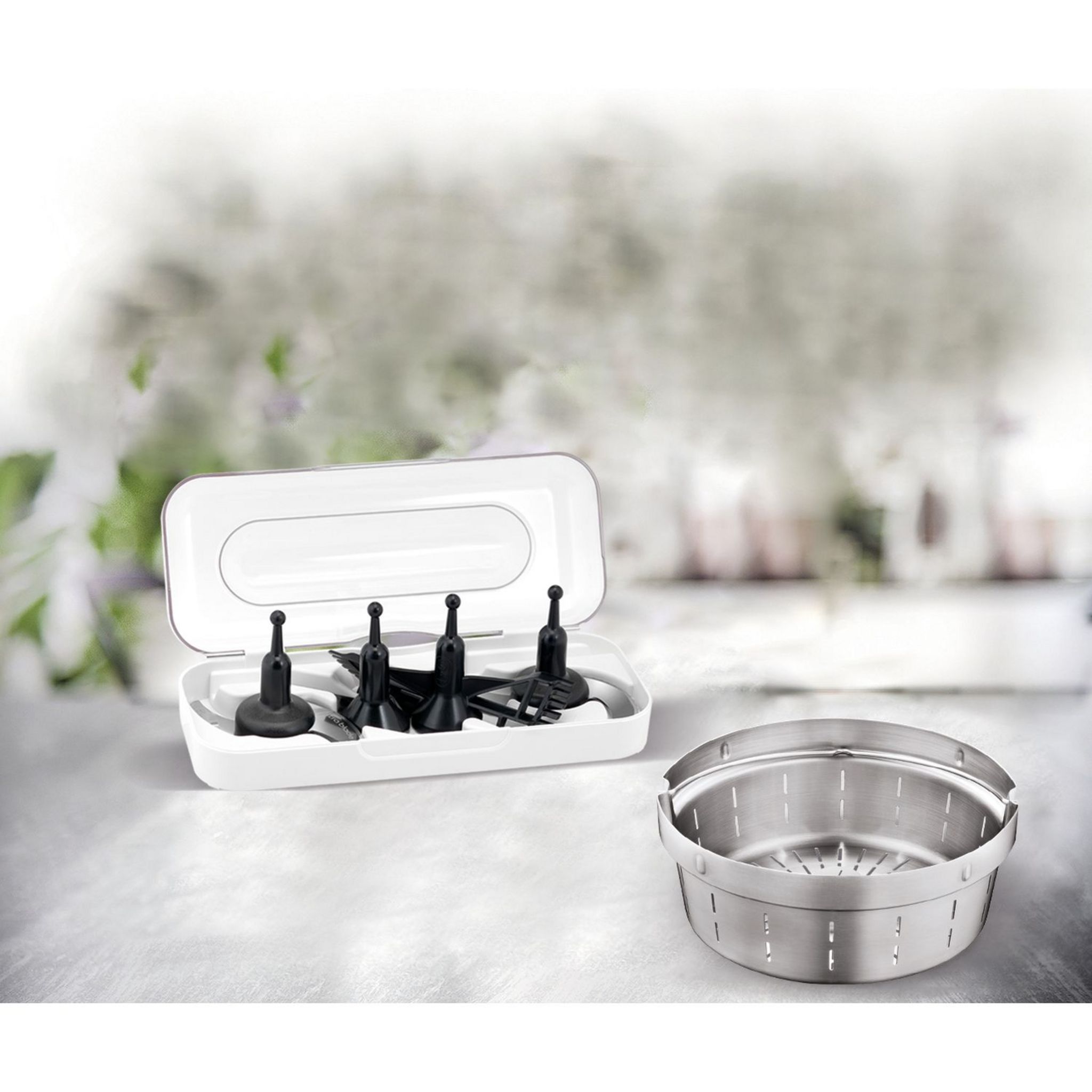 Voir la diapositive 6 : MOULINEX Robot cuiseur multifonction YY4968FG - Blanc