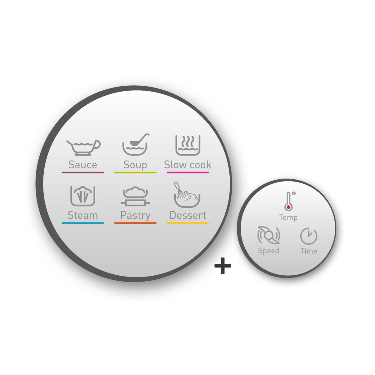 MOULINEX Robot cuiseur multifonction YY4968FG - Blanc