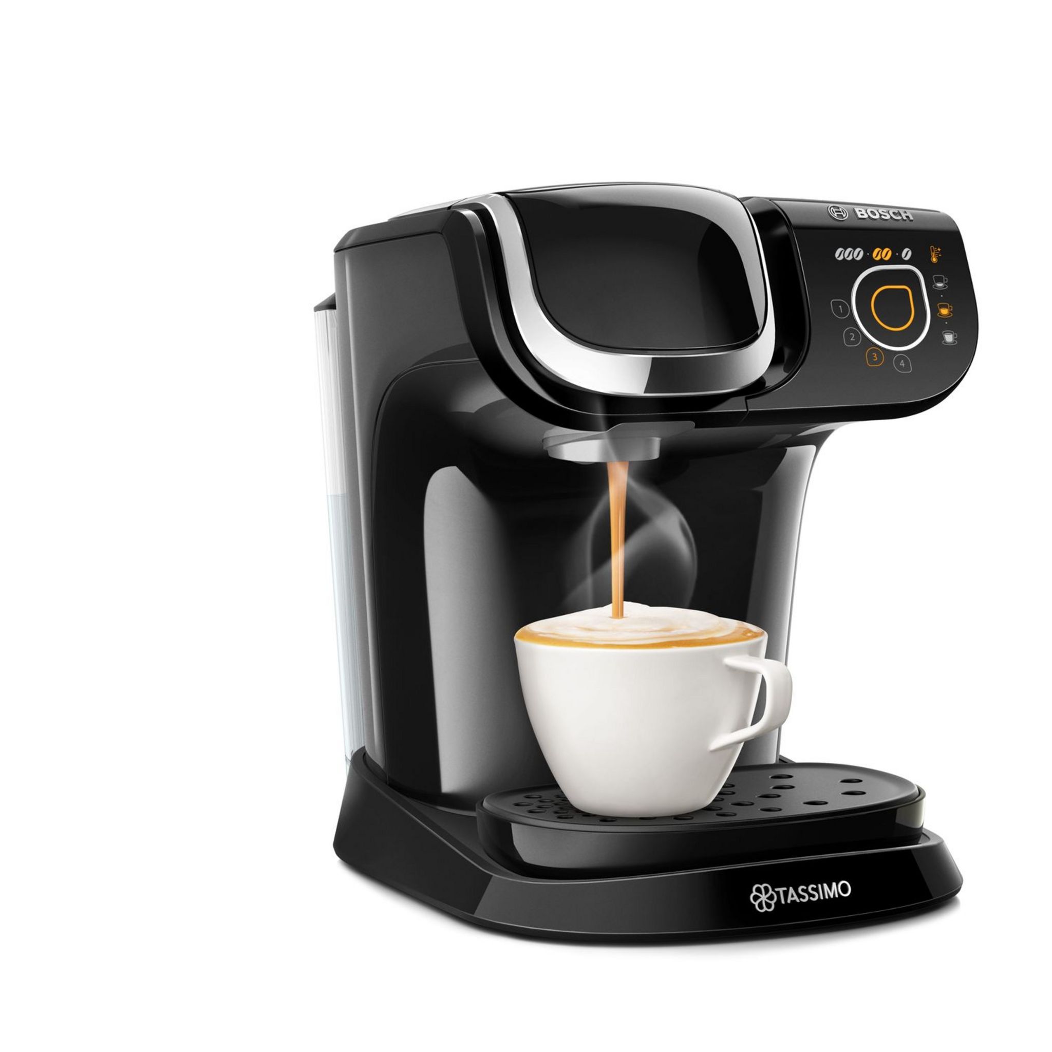 Voir la diapositive 6 : BOSCH Cafetière à dosette Tassimo my way TAS6502 - Noir