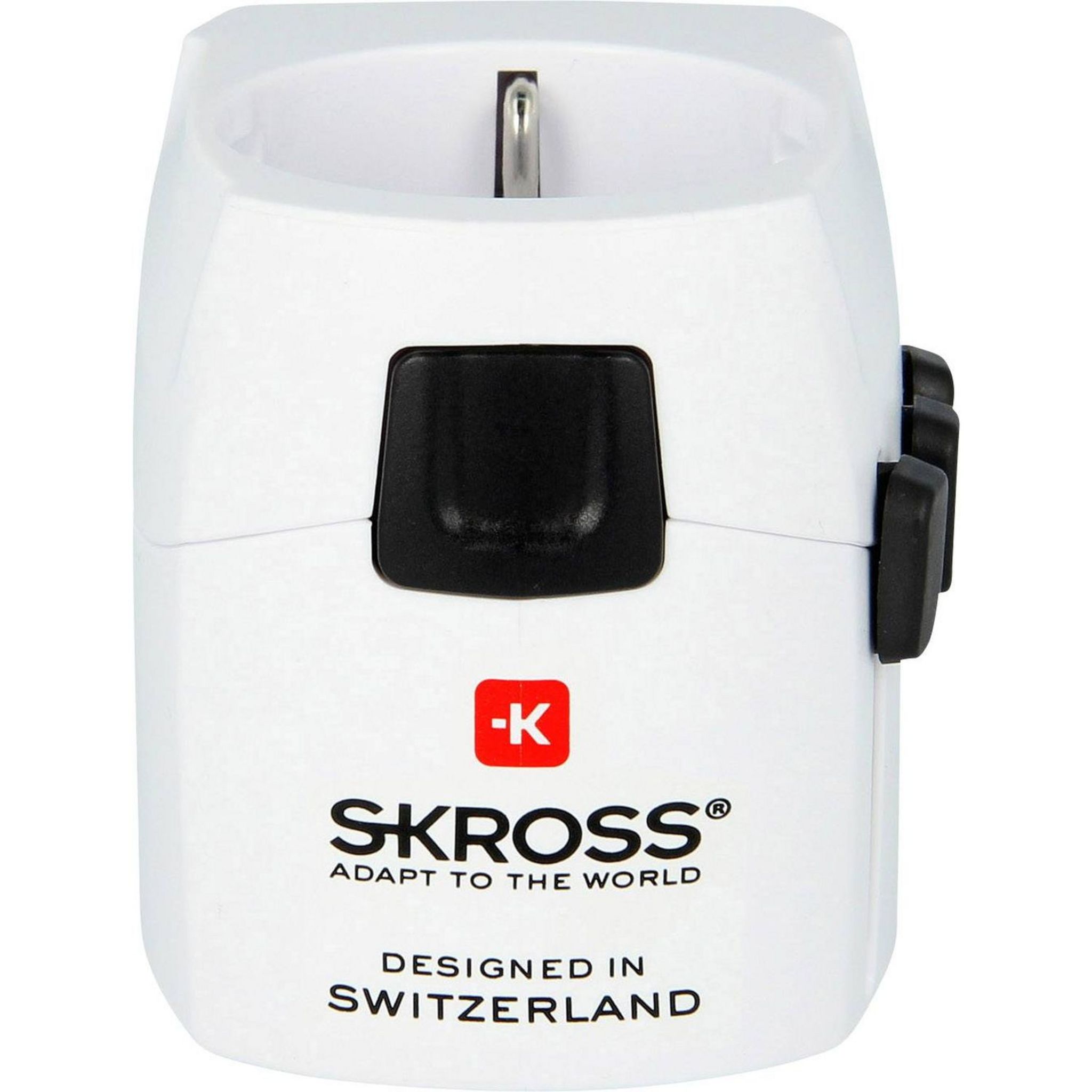 Voir la diapositive 2 : SKROSS Adaptateur de voyage - Blanc