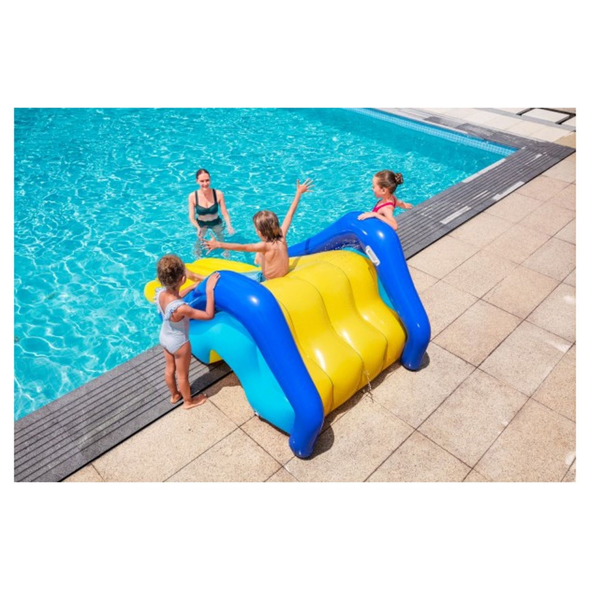Voir la diapositive 5 : BESTWAY Toboggan géant gonflable pour piscine