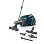 Voir la diapositive 4 : BOSCH Aspirateur traineau sans sac BGS41FAM - Bleu