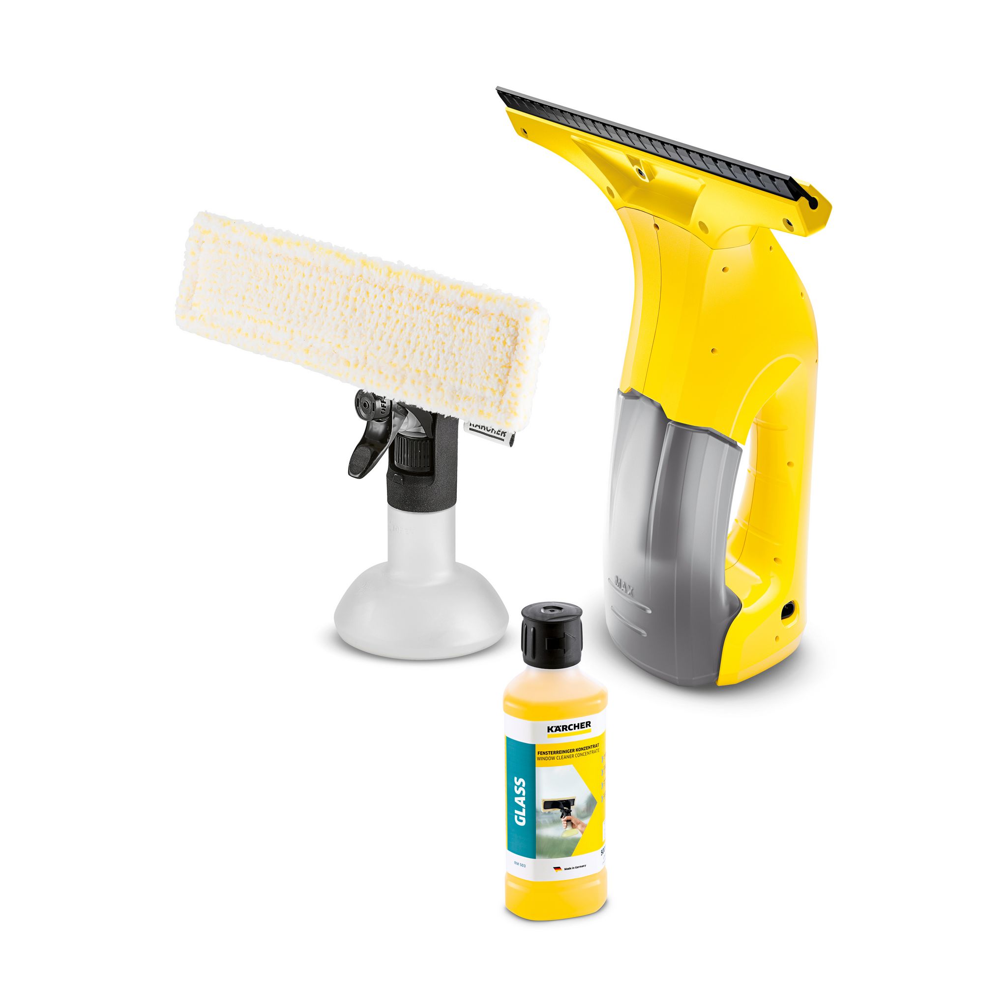 Voir la diapositive 1 : KARCHER Lave vitre électrique KWI 1+ D500 - Jaune