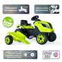 Voir la diapositive 2 : SMOBY Tracteur à pédales Farmer XL avec remorque - Vert