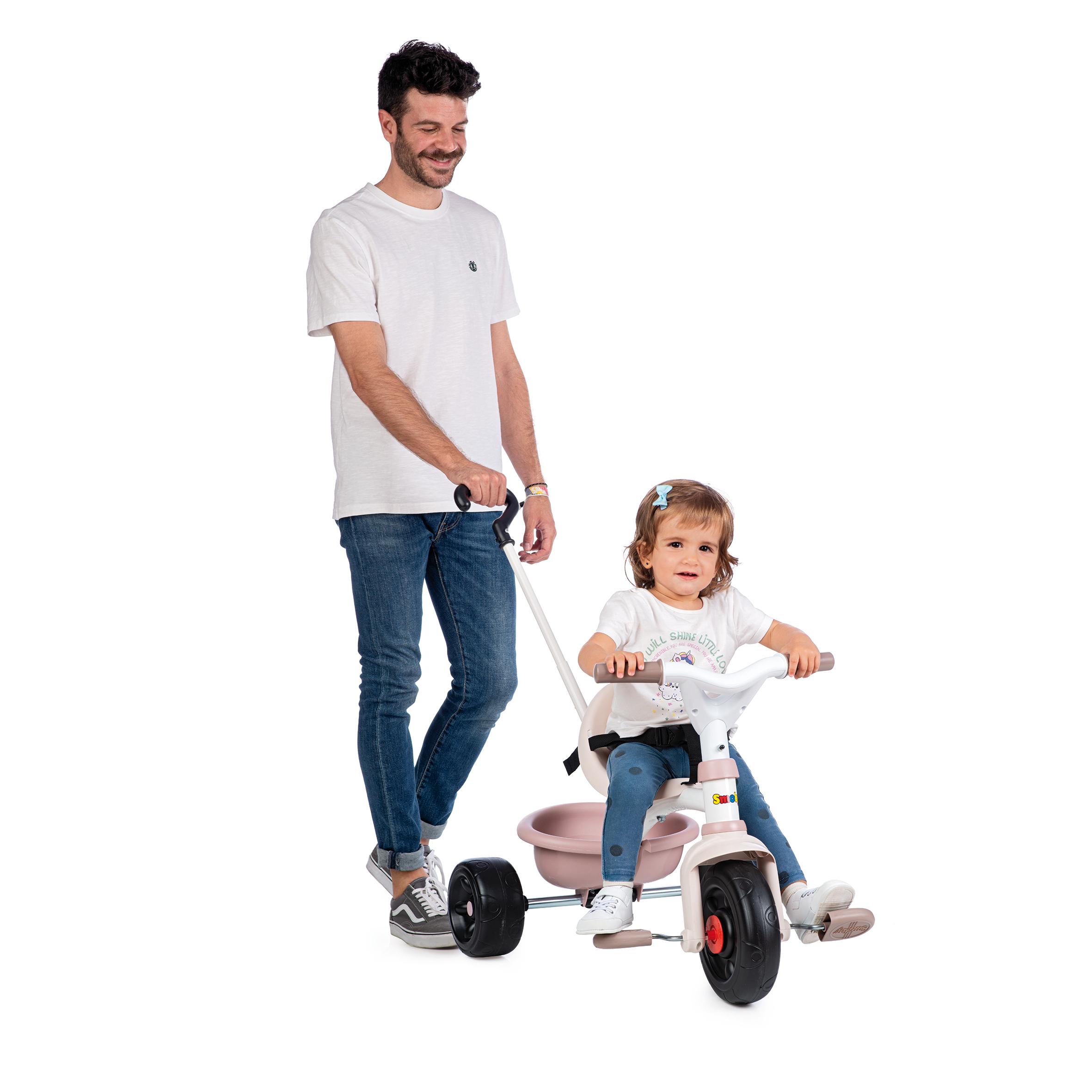 Voir la diapositive 3 : SMOBY Tricycle Be Fun rose