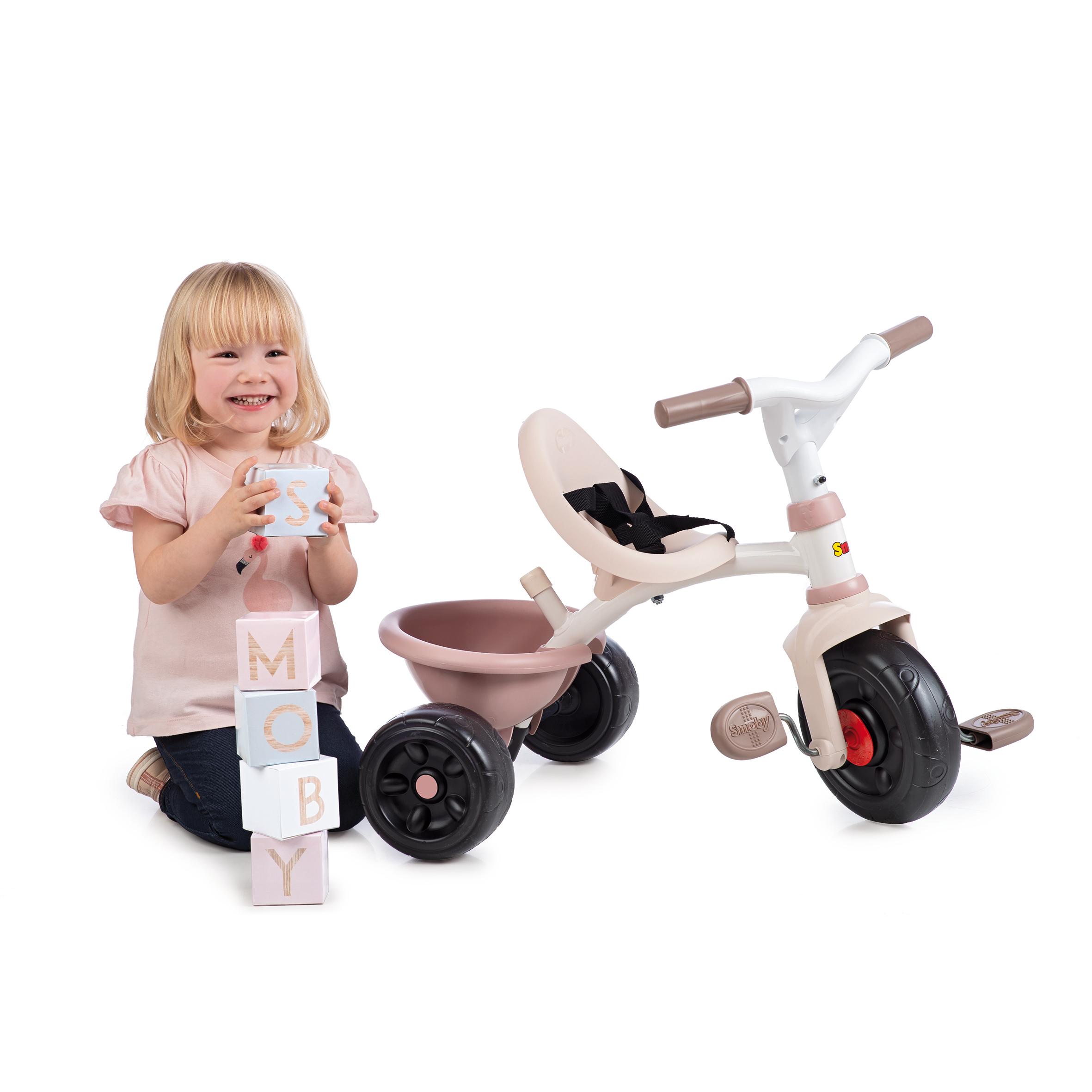 Voir la diapositive 4 : SMOBY Tricycle Be Fun rose