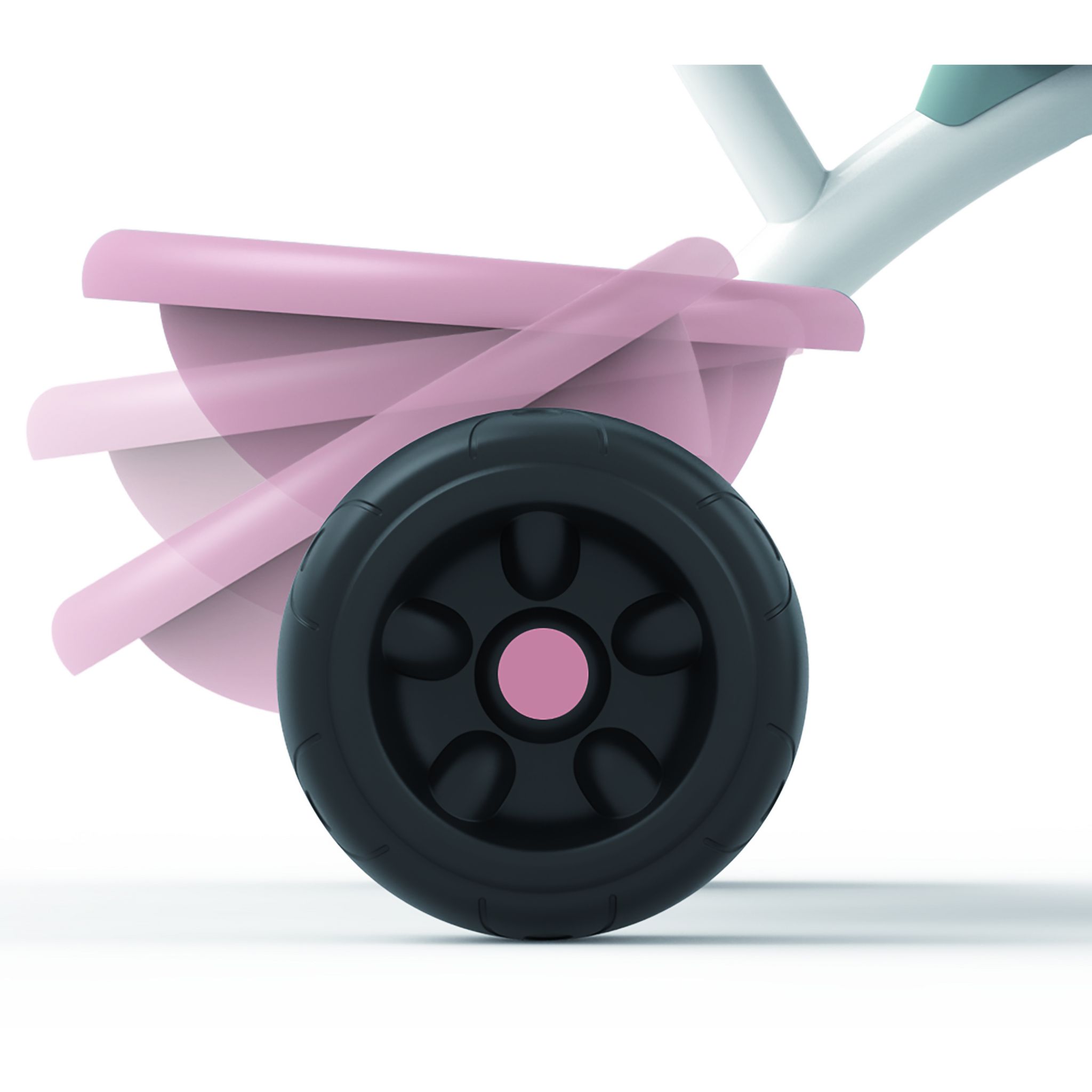 Voir la diapositive 4 : SMOBY Tricycle Be Fun rose